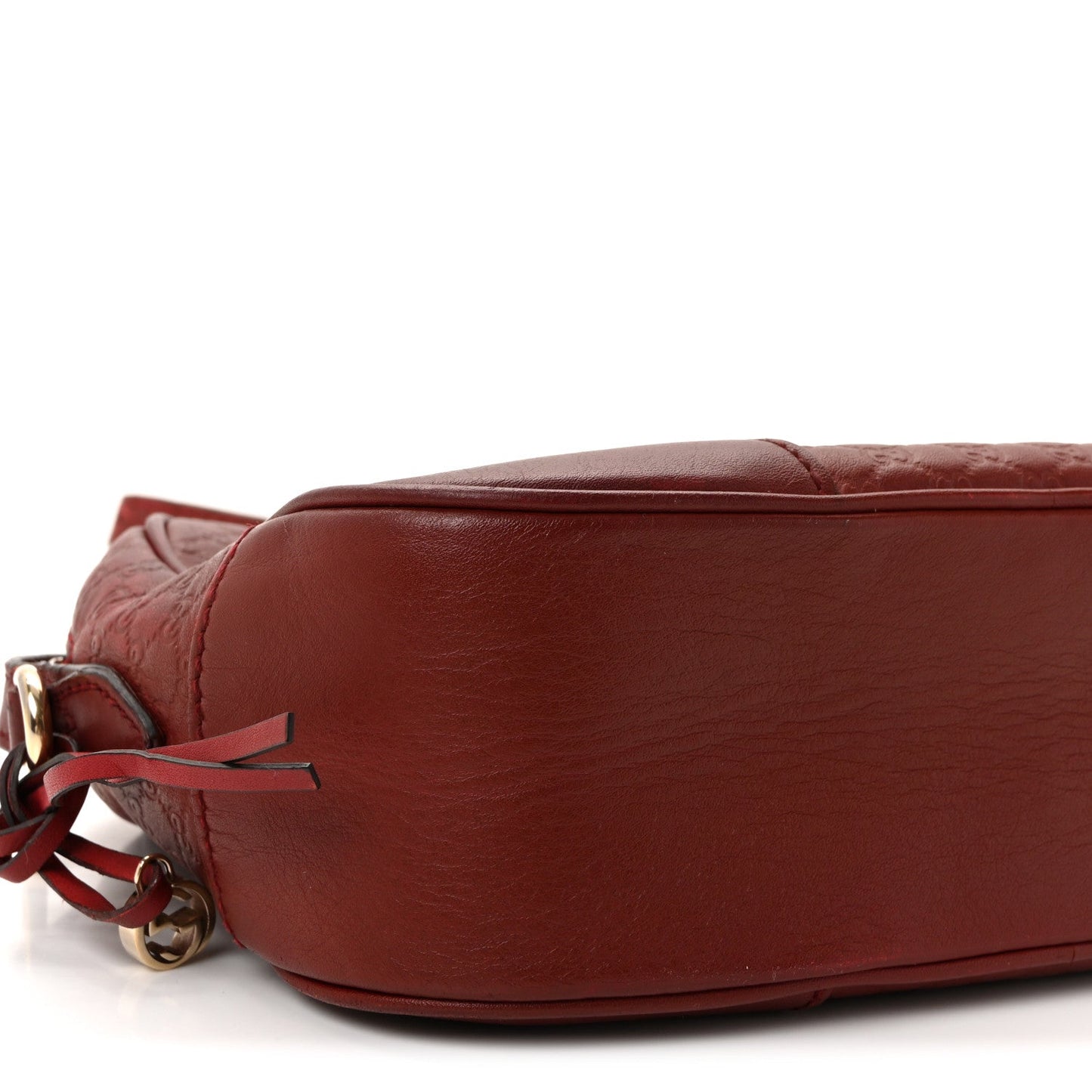 Microguccissima Mini Bree Messenger Bag Red