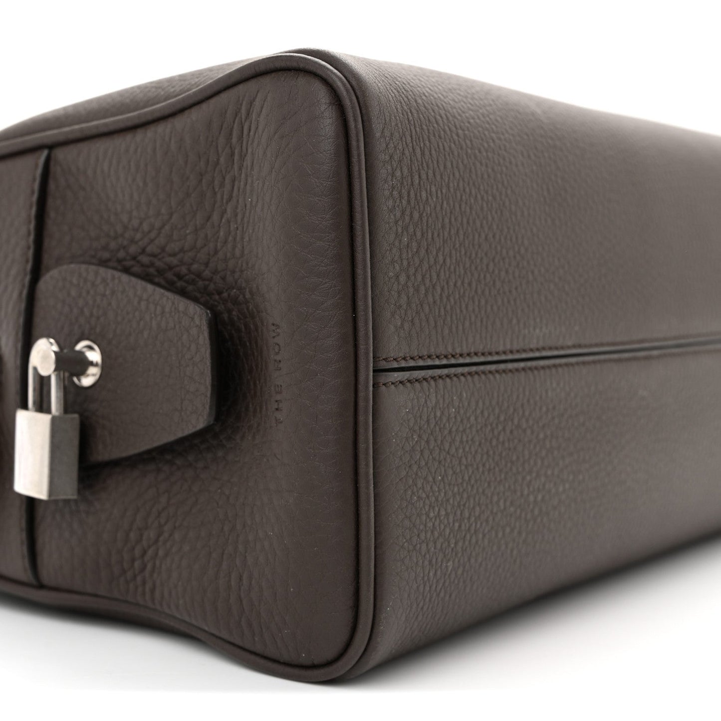 Grained Calfskin EW India Deep Brown