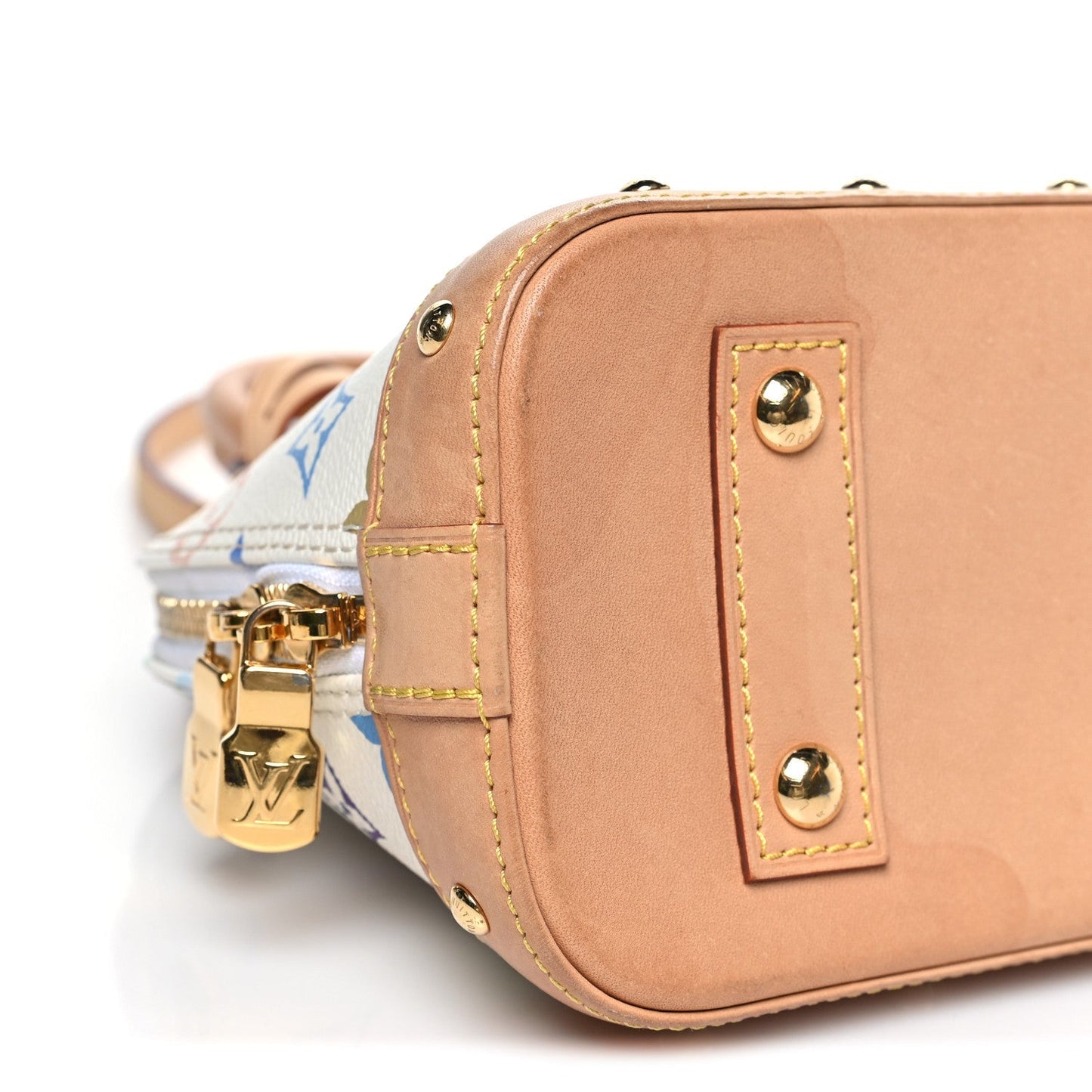 LV x TM Monogram Multicolor Alma BB White