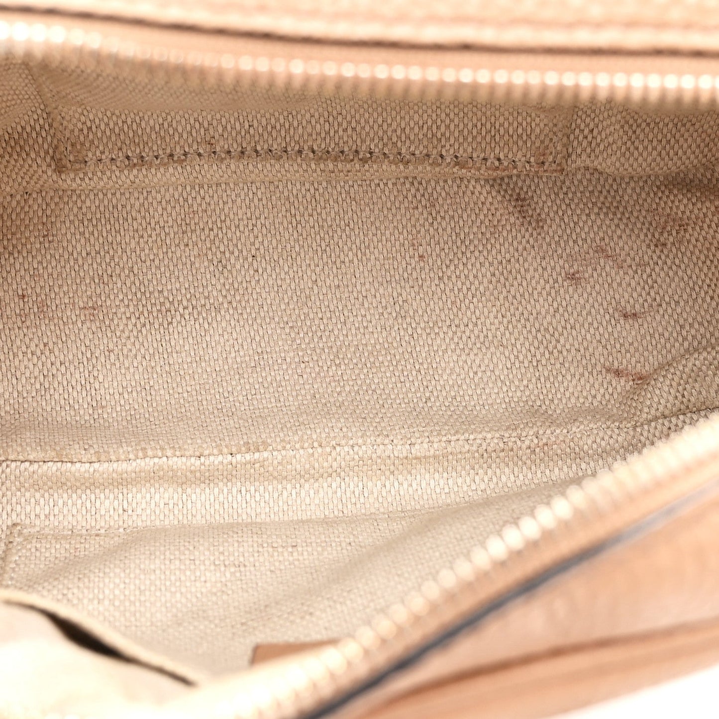 Pebbled Calfskin Small Soho Disco Bag Rose Beige