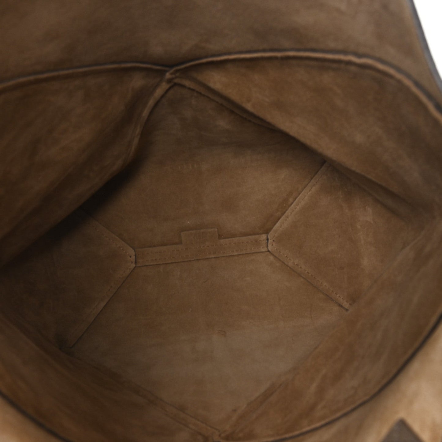 Shiny Calfskin Medium Puzzle Fold Tote Sand