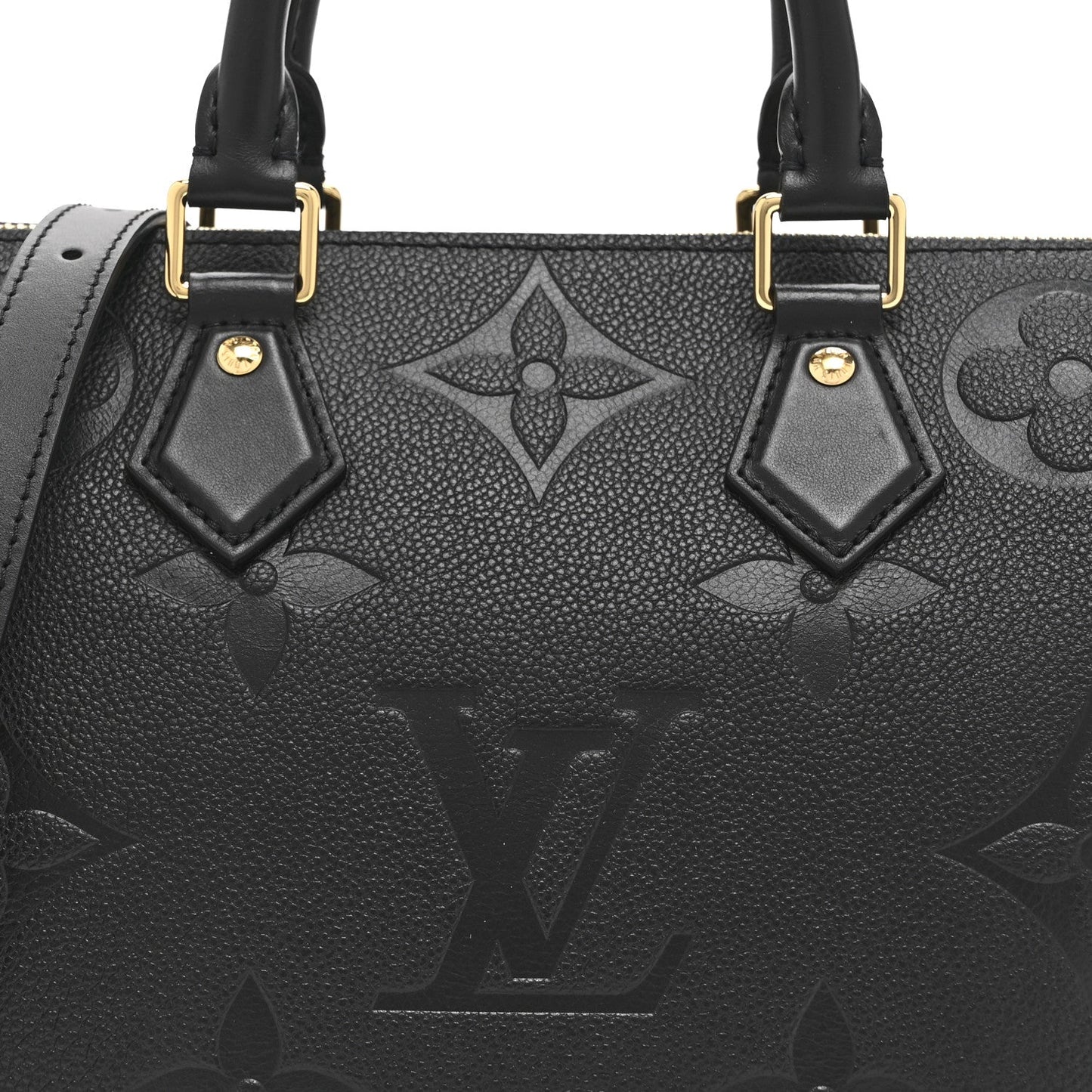 Empreinte Monogram Giant Speedy Bandouliere 25 Black