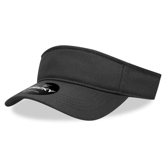 Decky 3001 Cotton Visor, Sports Visor - Blank