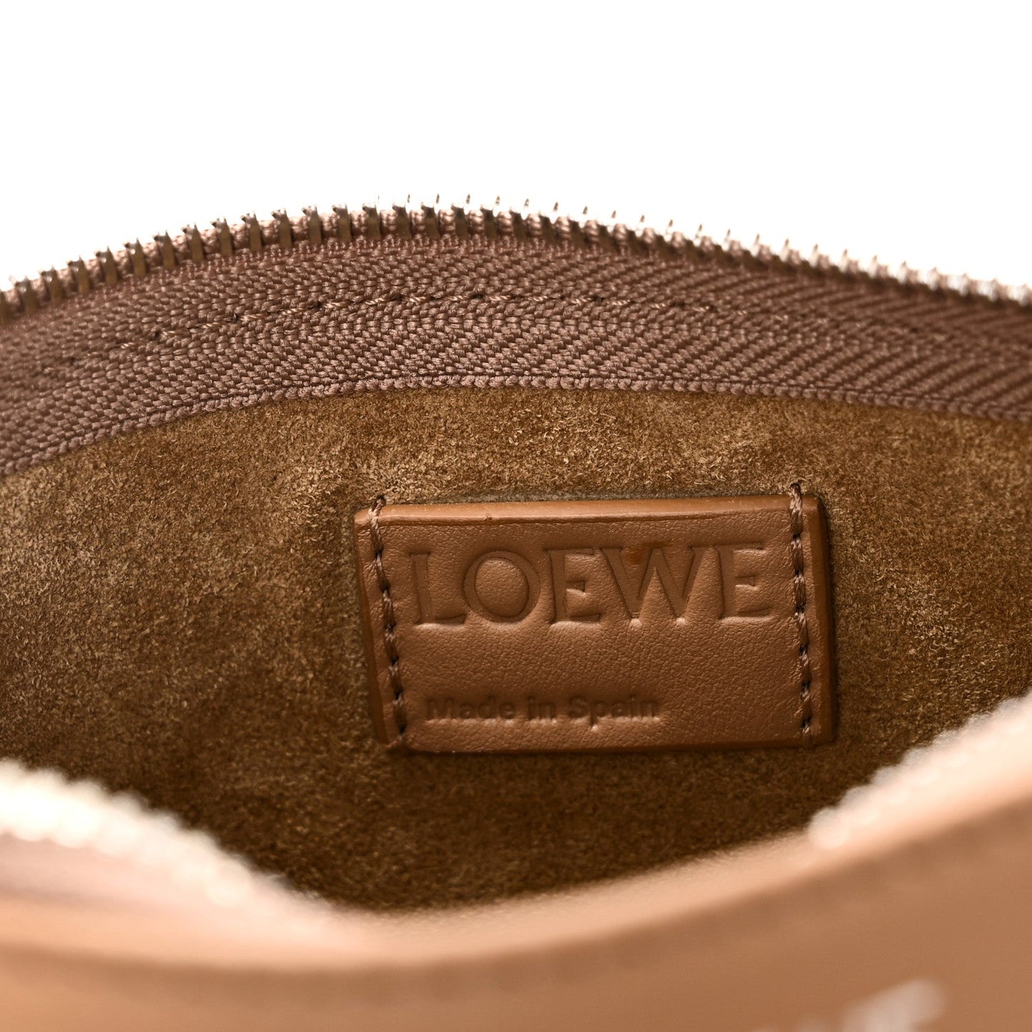 Nappa Calfskin Joya Pouch Mocha
