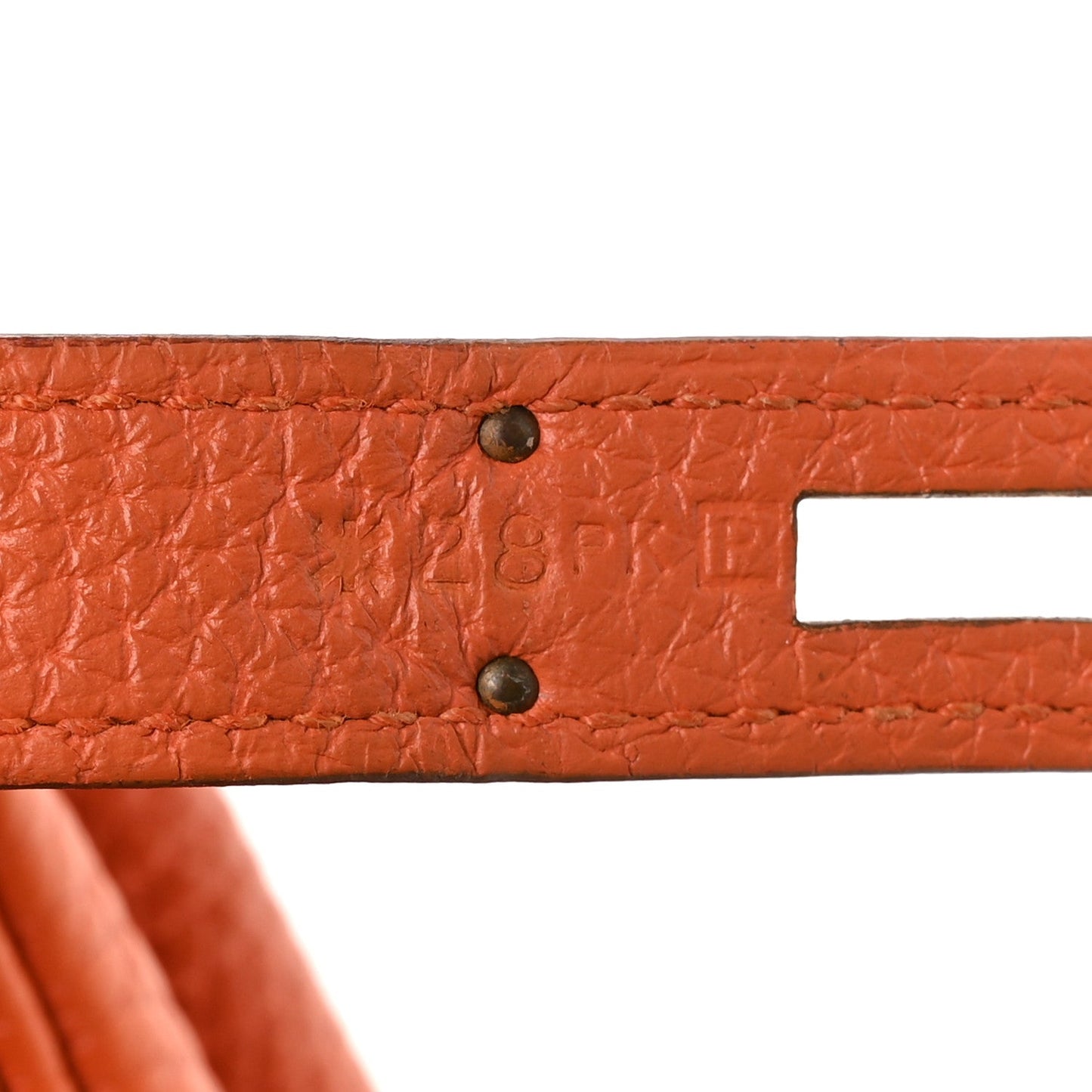 Togo Birkin 35 Orange