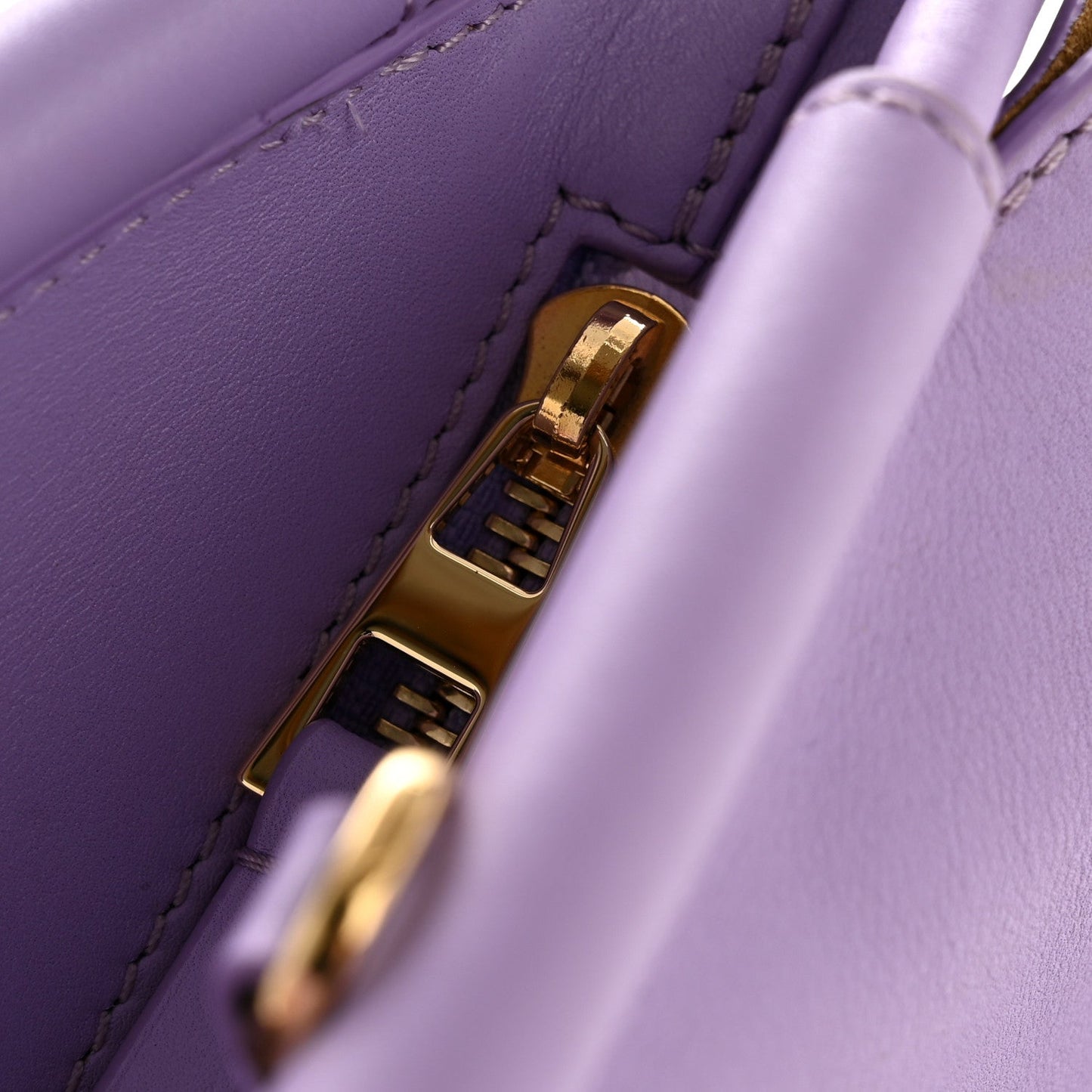 Shiny Nappa Calfskin Paseo Bag Light Mauve