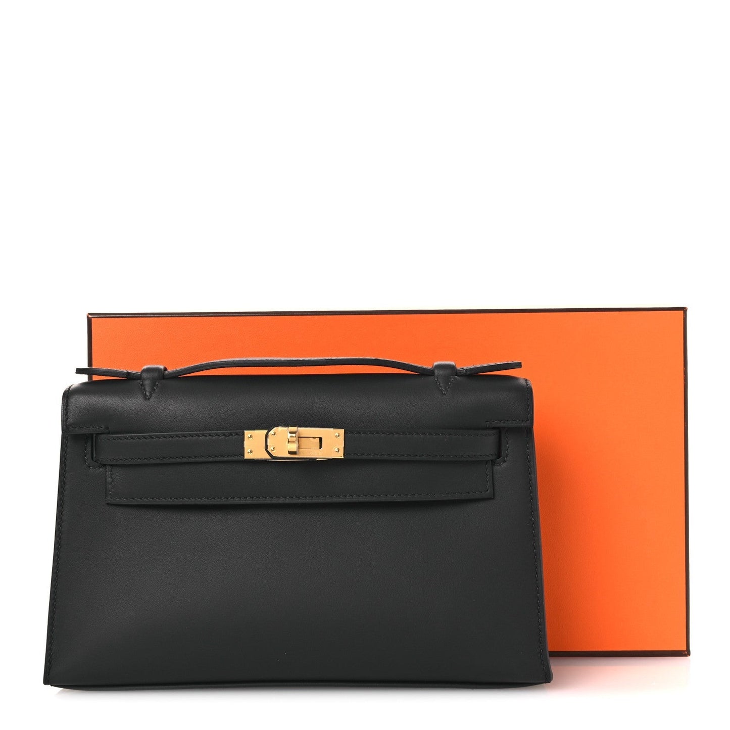 Swift Kelly Pochette Clutch Black