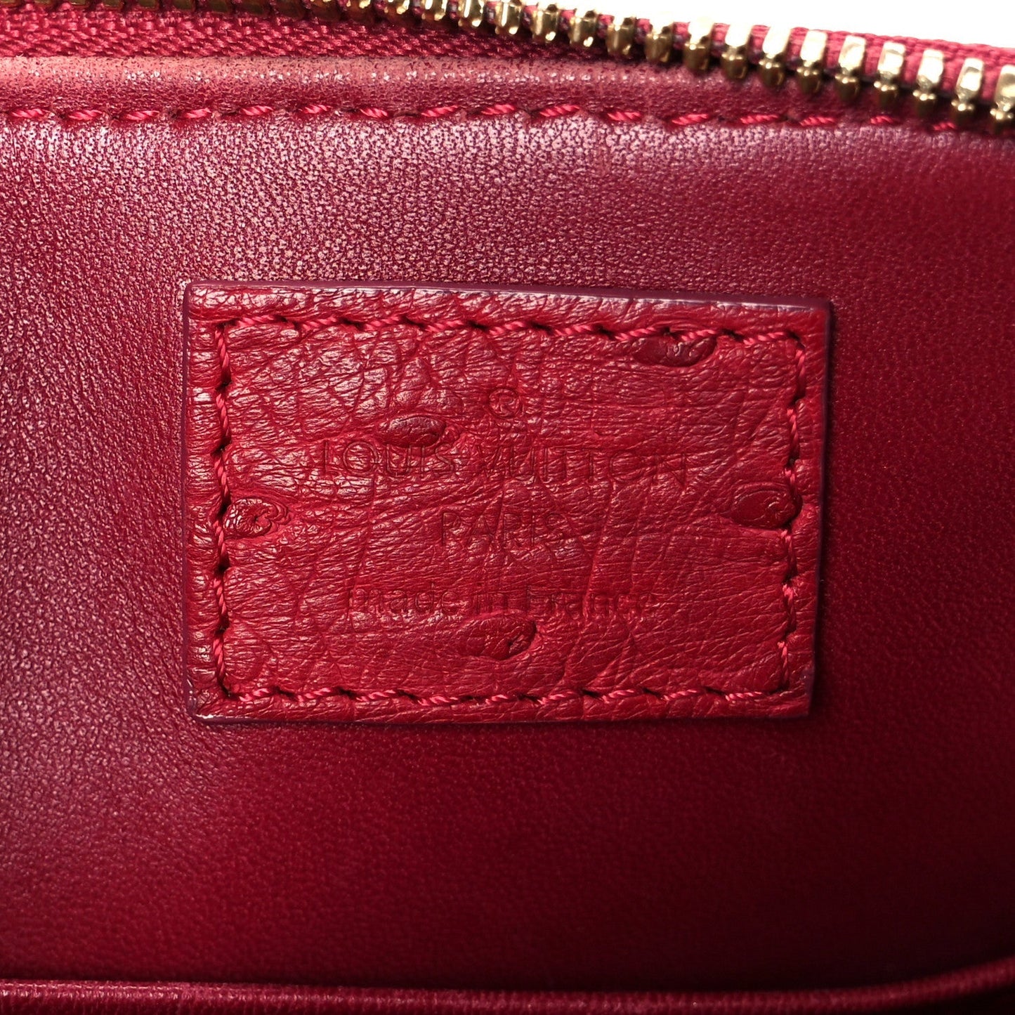 Ostrich Alma BB Red