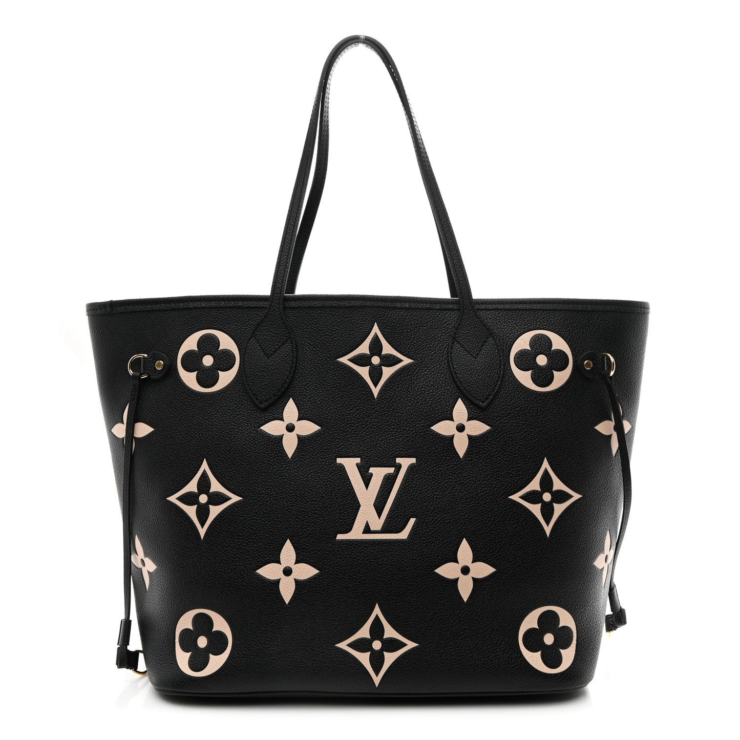 Empreinte Monogram Giant Neverfull MM Black Beige