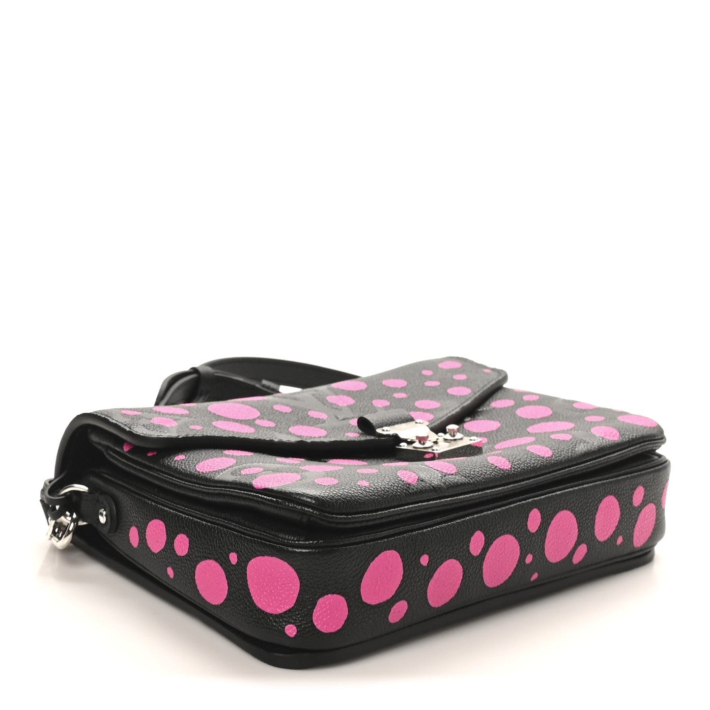 LV x YK Empreinte Monogram Giant Pochette Metis Black Fuchsia