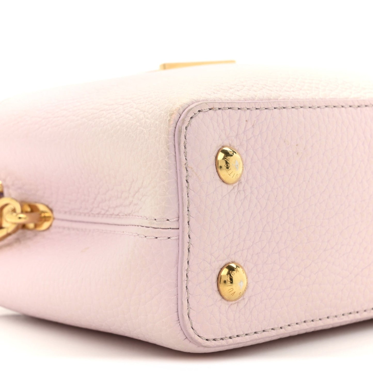 Taurillon LV Ski Capucines Mini Pearly Lilac