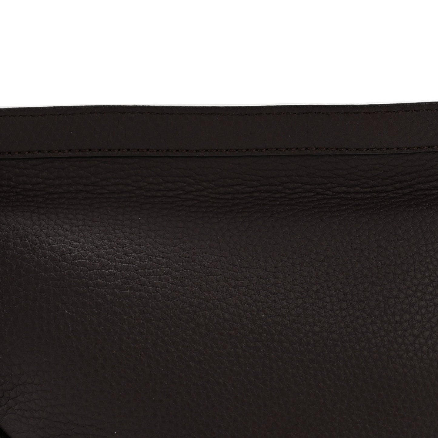 Grained Calfskin Small Slouchy Banana Bag Aubergine