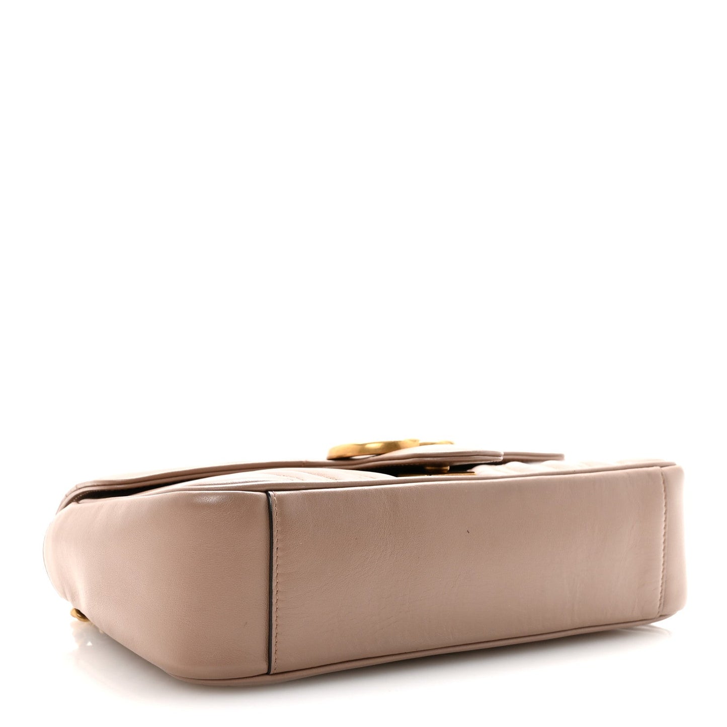 Calfskin Matelasse Small GG Marmont Shoulder Bag Porcelain Rose