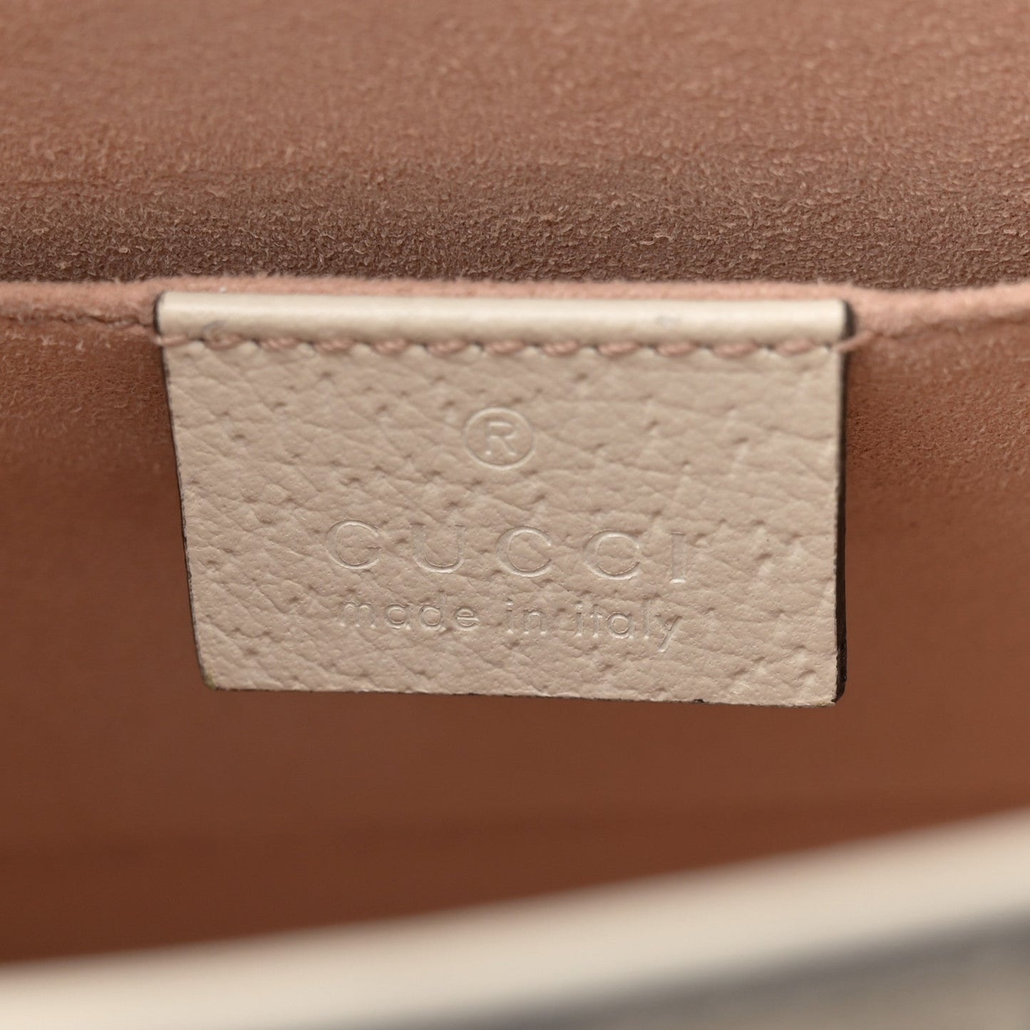 Nappa Elaphe GG Supreme Monogram Medium Osiride Shoulder Bag Mystic White Roccia Beige Ebony