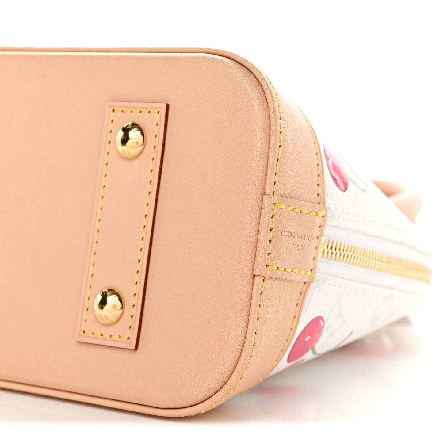 LV X TM Monogram Cerises Alma BB White