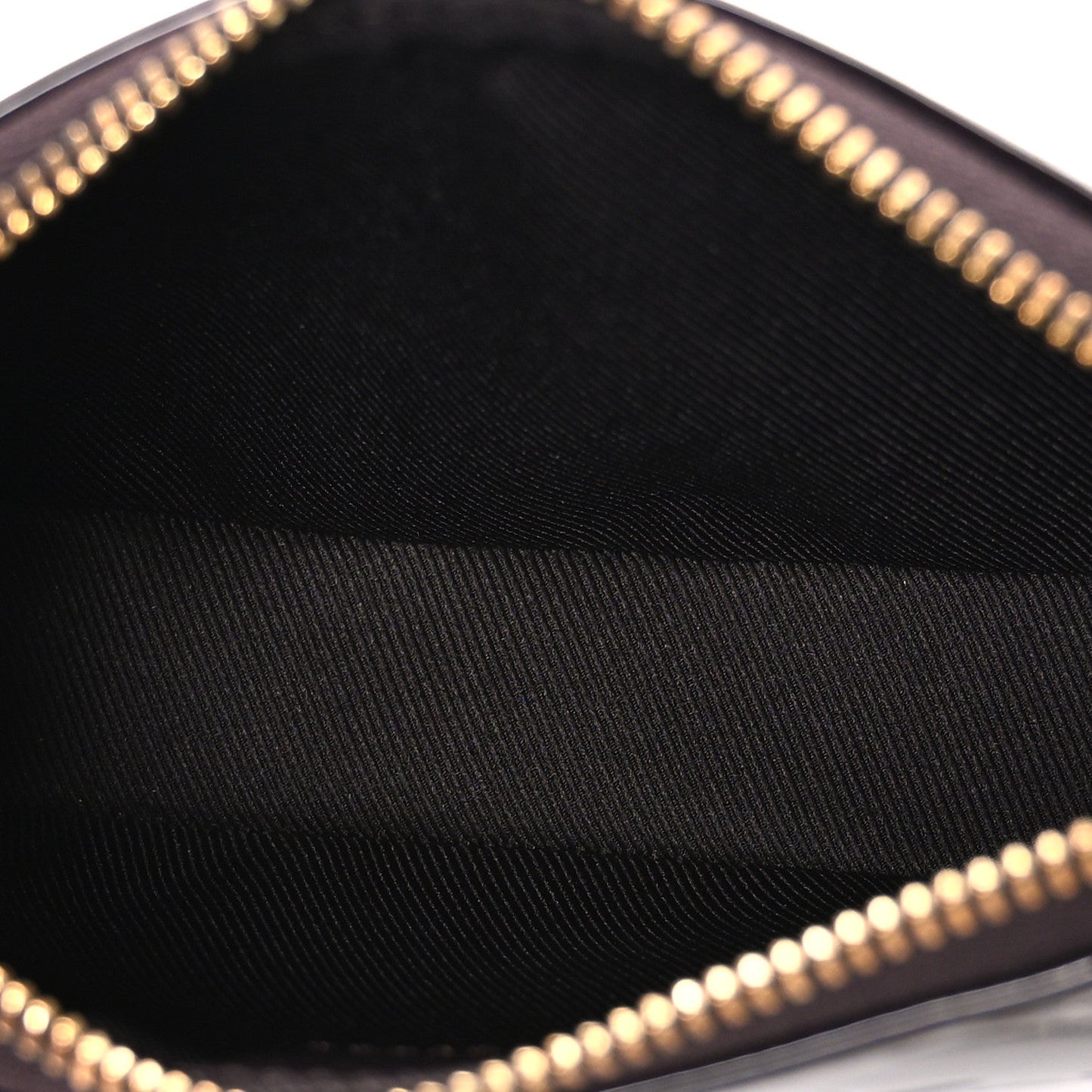 Vernis Monogram Mini Pochette Accessories Amarante