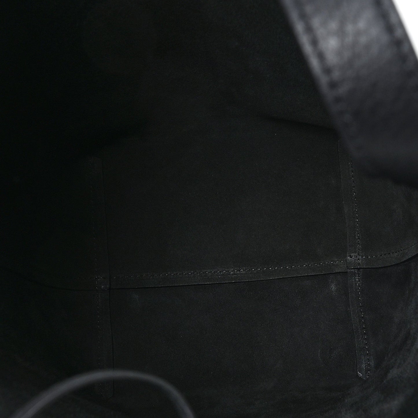 Grained Calfskin Medium N/S Park Tote Black