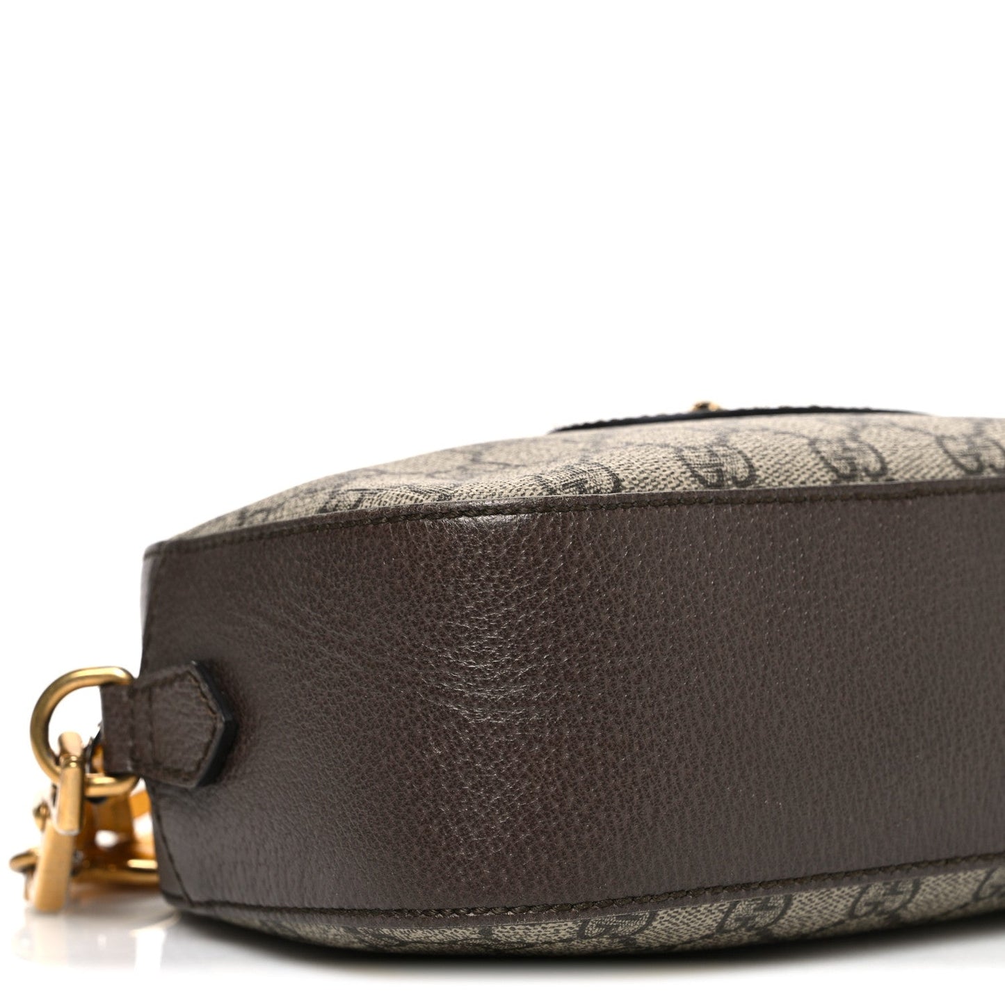 GG Supreme Monogram Web Neo Vintage Shoulder Bag Beige New Acero Crop