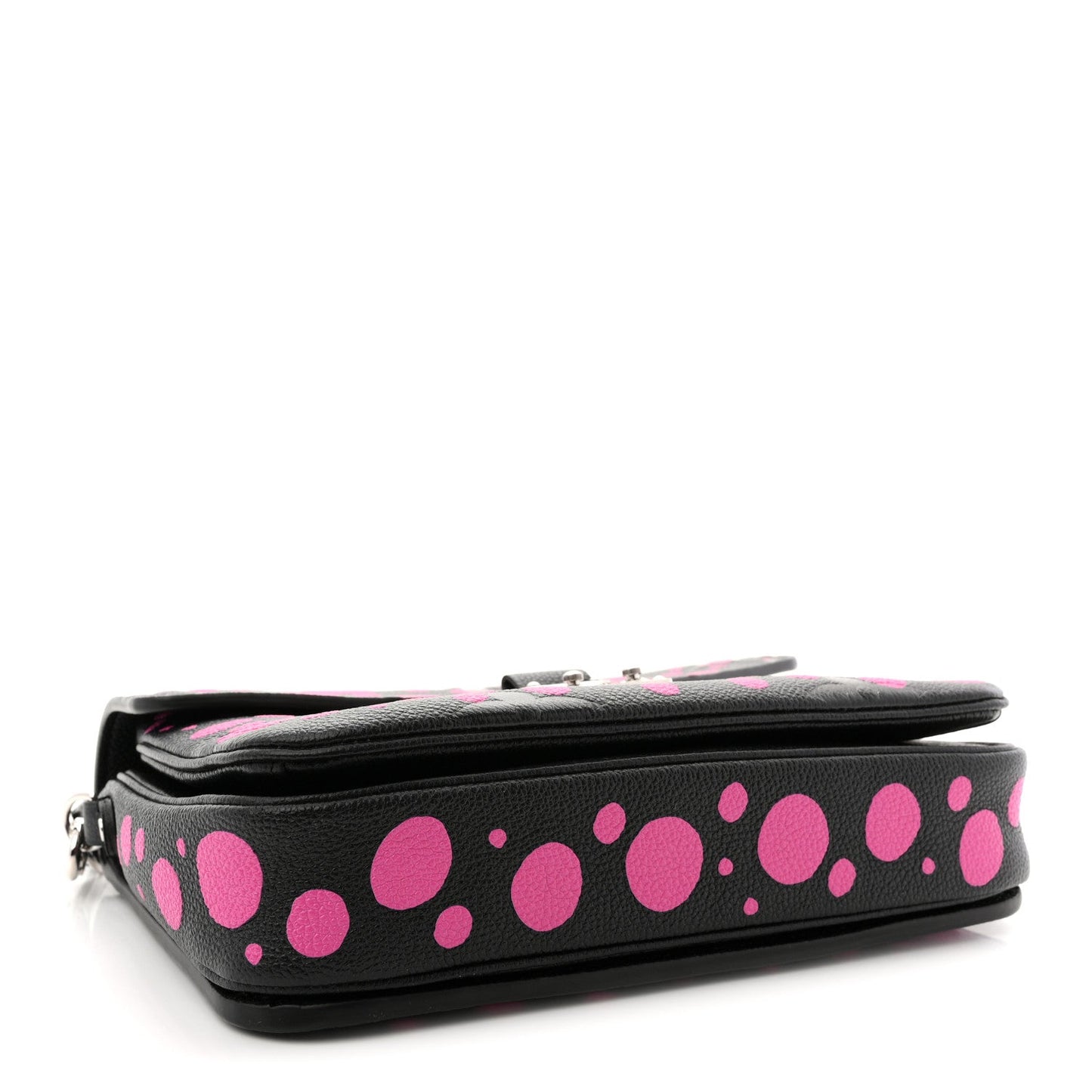 LV x YK Empreinte Monogram Giant Pochette Metis Black Fuchsia