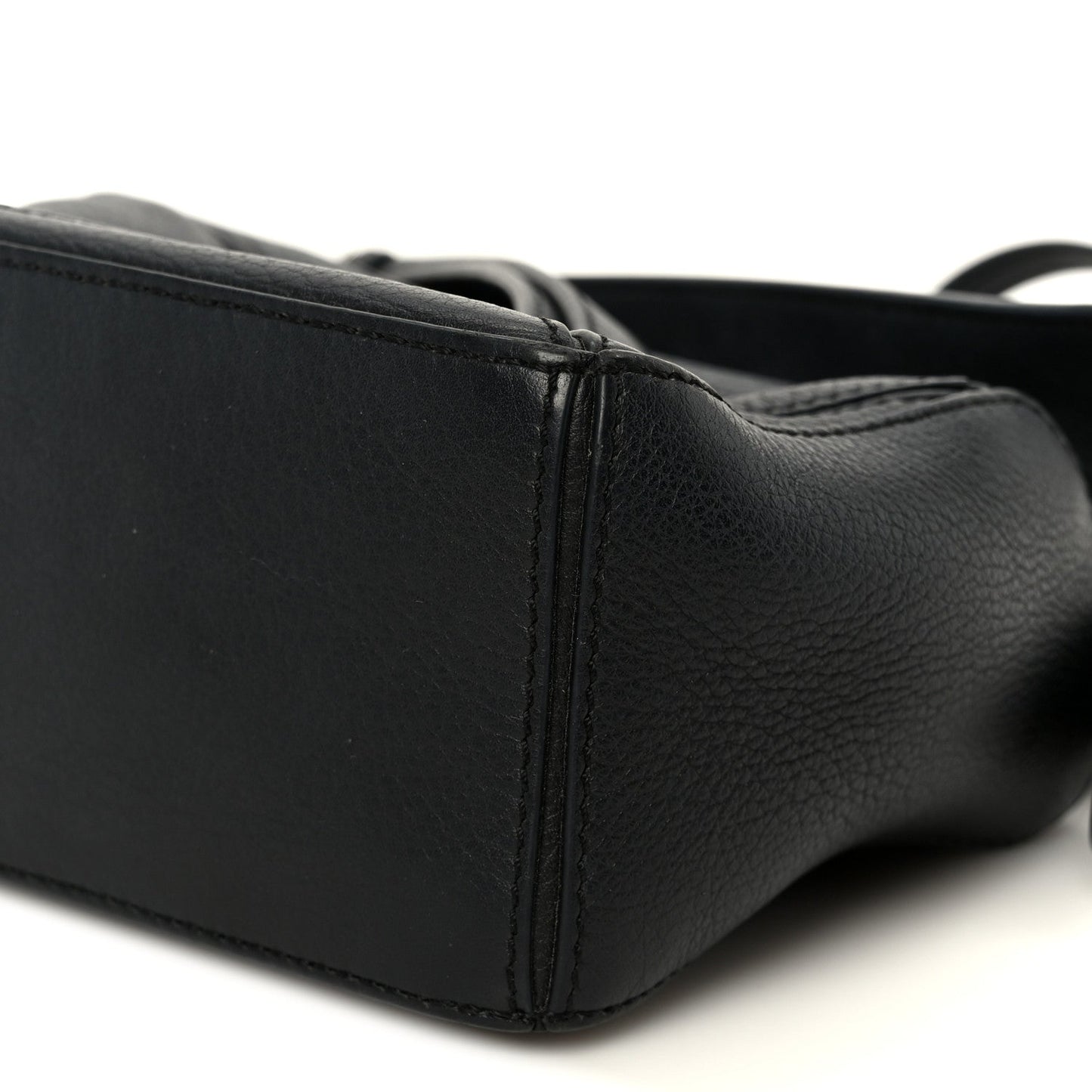 Calfskin Mini Puzzle Bag Black