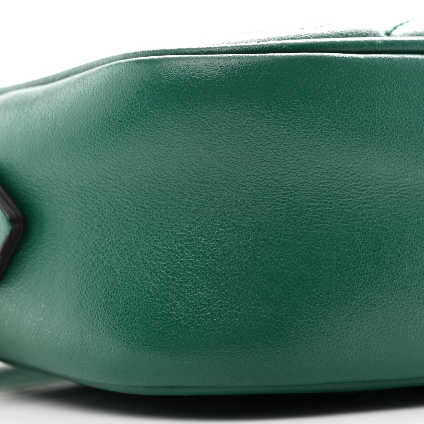 Calfskin Matelasse Small GG Marmont Chain Shoulder Bag Emerald Green