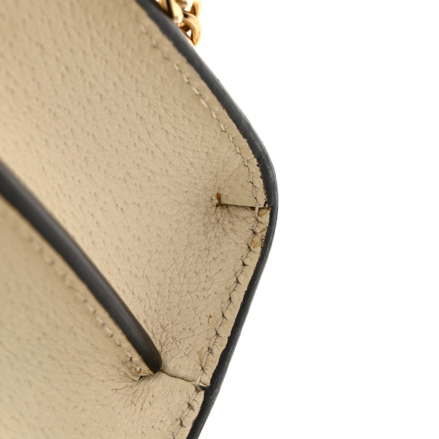 GG Supreme Monogram Flora Web Small Ophidia Chain Shoulder Bag White