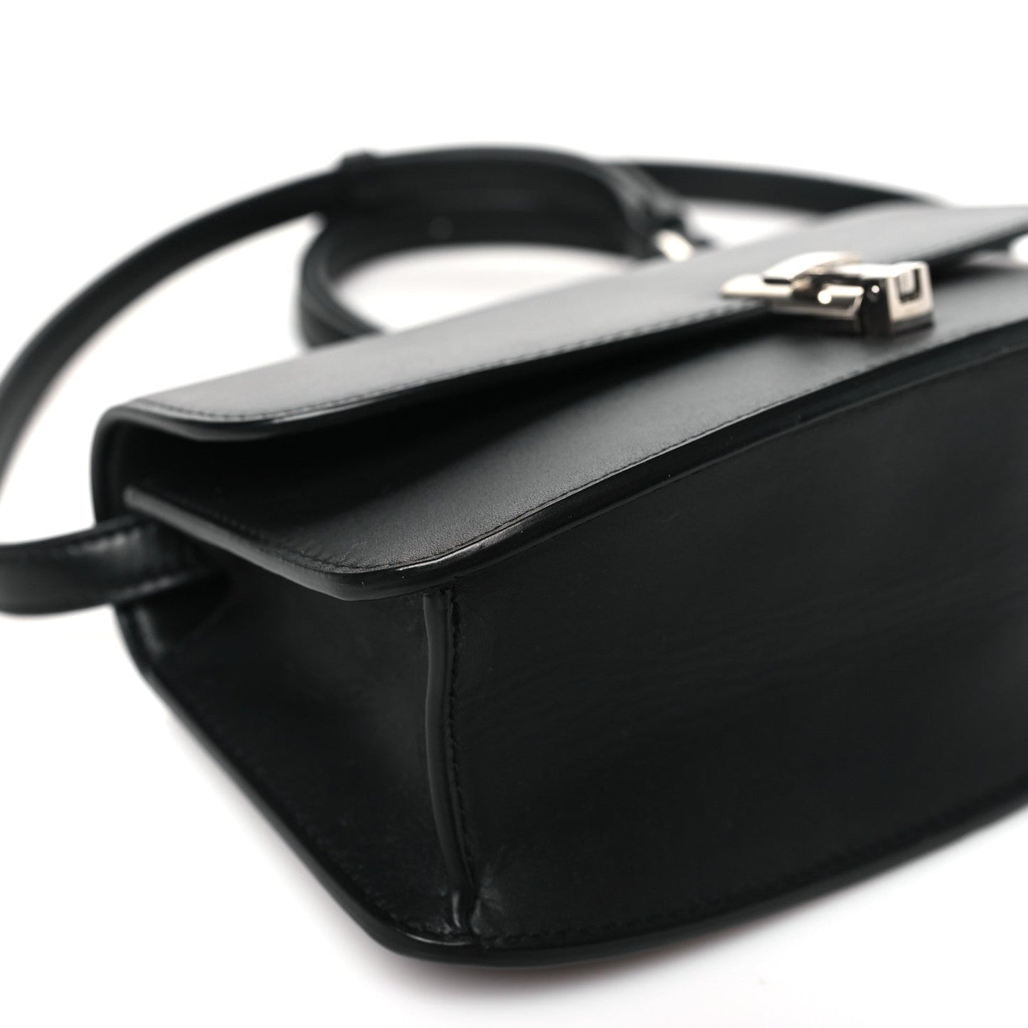 Smooth Calfskin The Sofia E/W Crossbody Black
