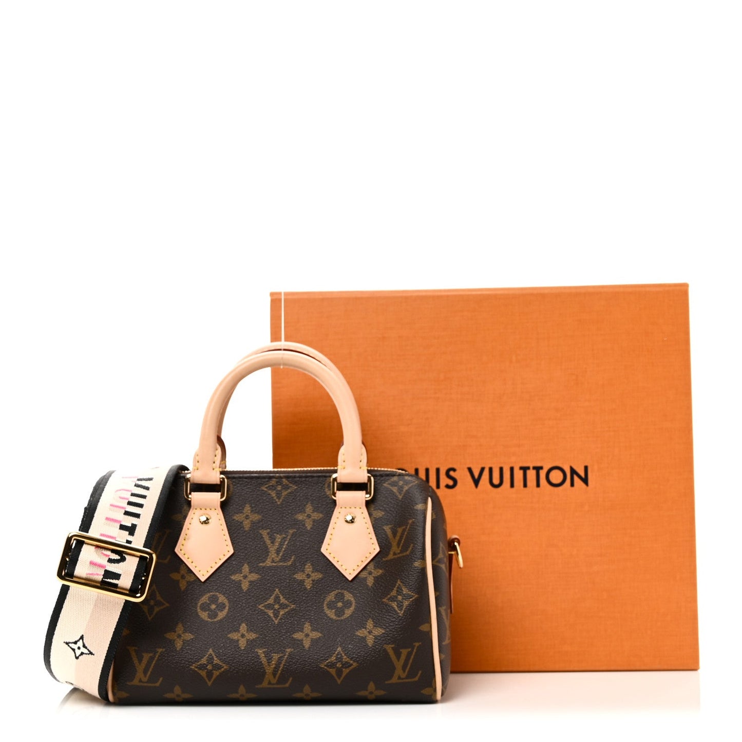 Monogram Speedy Bandouliere 20 Black