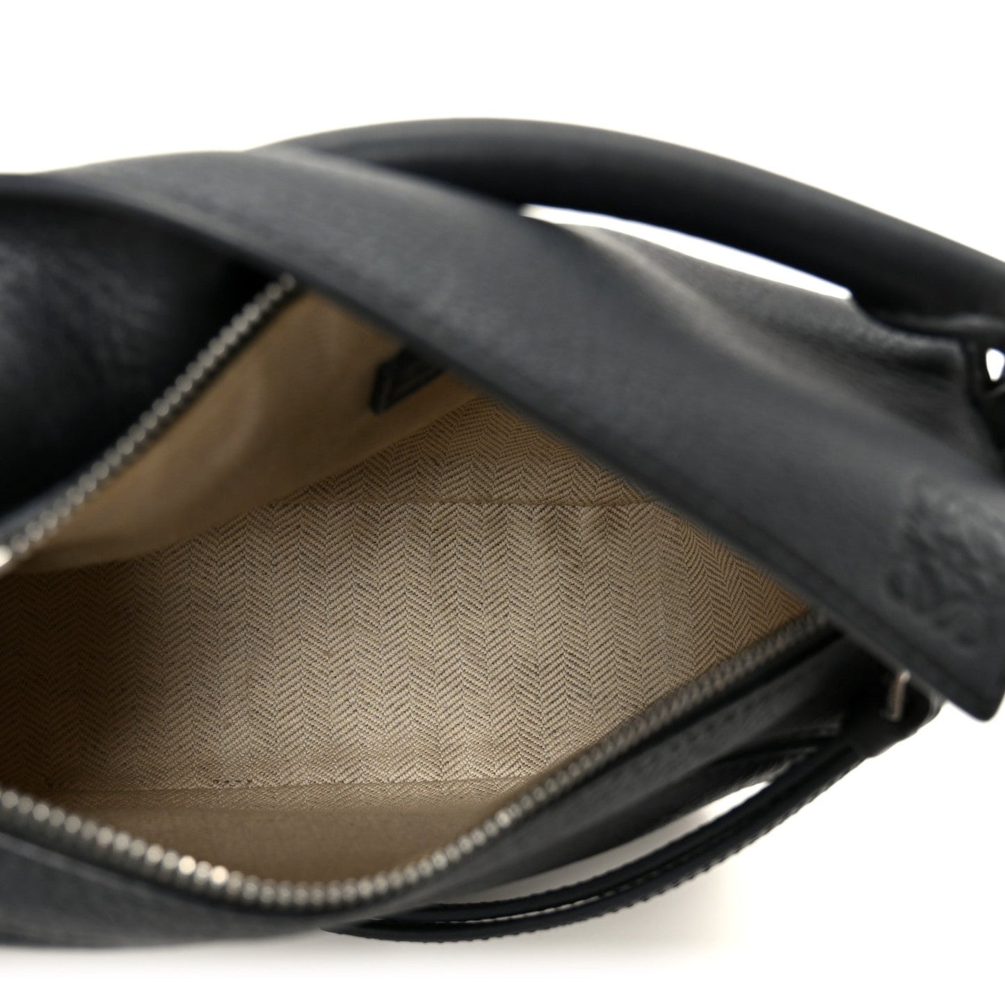 Calfskin Mini Puzzle Bag Black