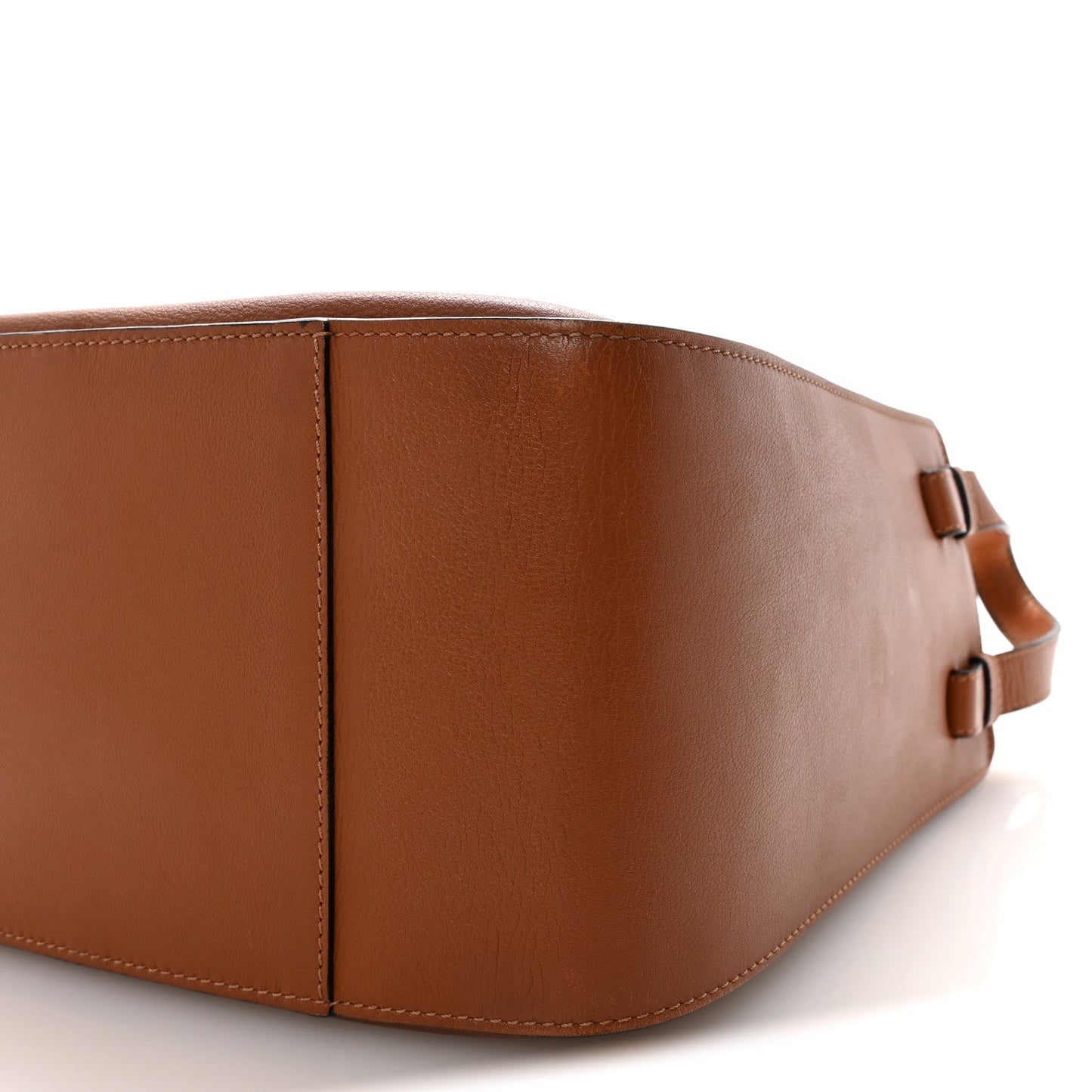 Calfskin Small Hammock Shoulder Bag Tan
