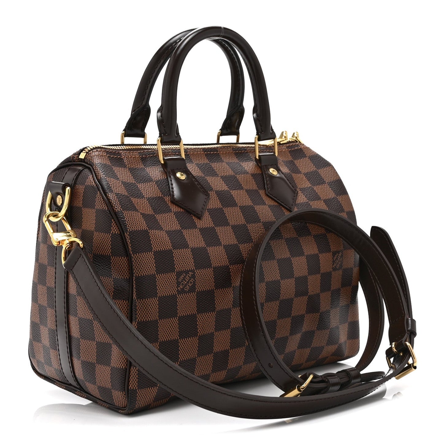 Damier Ebene Speedy Bandouliere 25