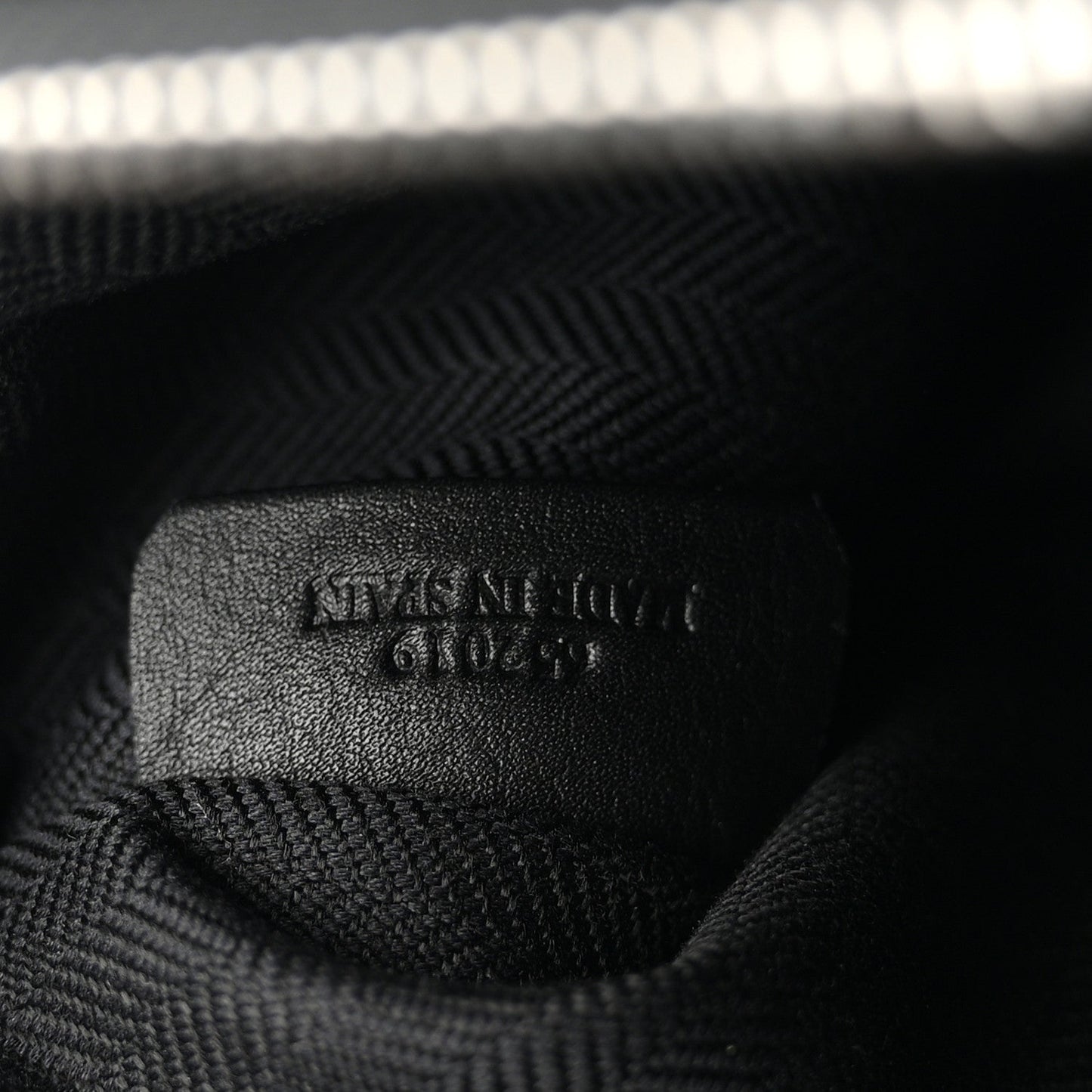 Soft Grained Calfskin XS Military Messenger Bag Black