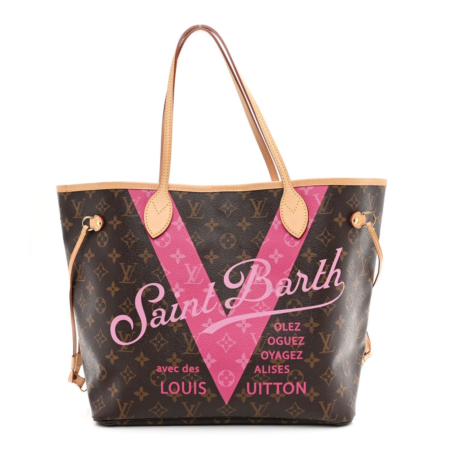 Monogram V Neverfull MM Grenade
