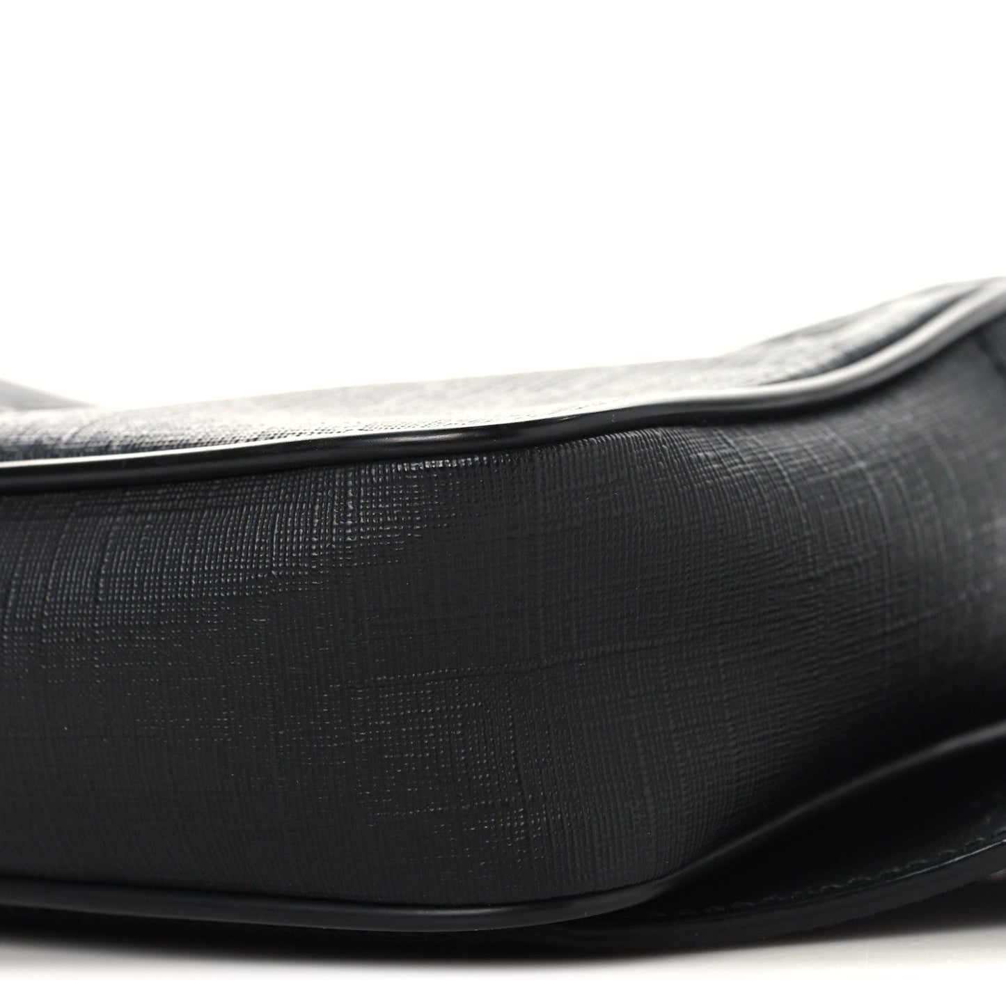 Soft GG Supreme Monogram Web Belt Bag Black Grey