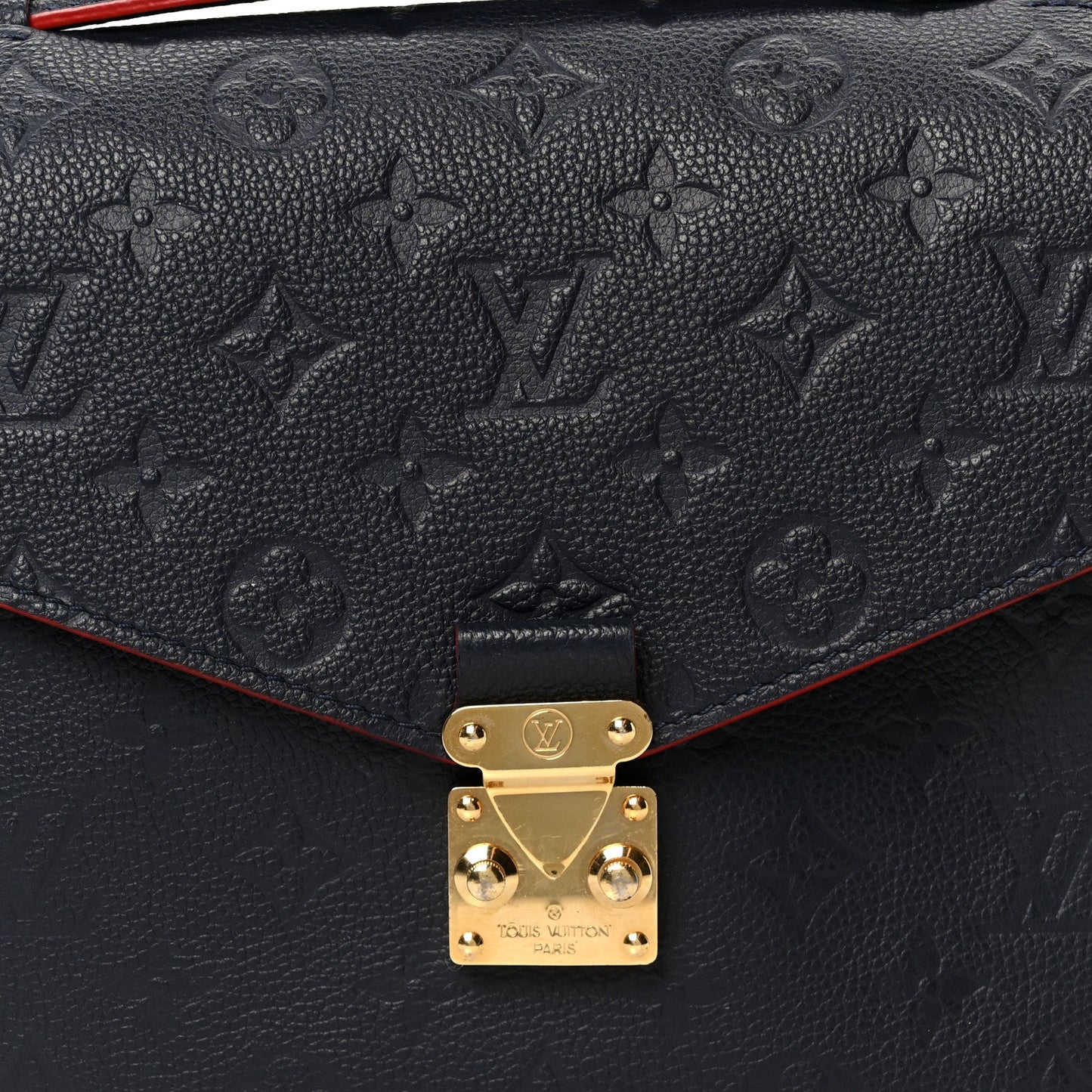 Empreinte Pochette Metis Marine Rouge