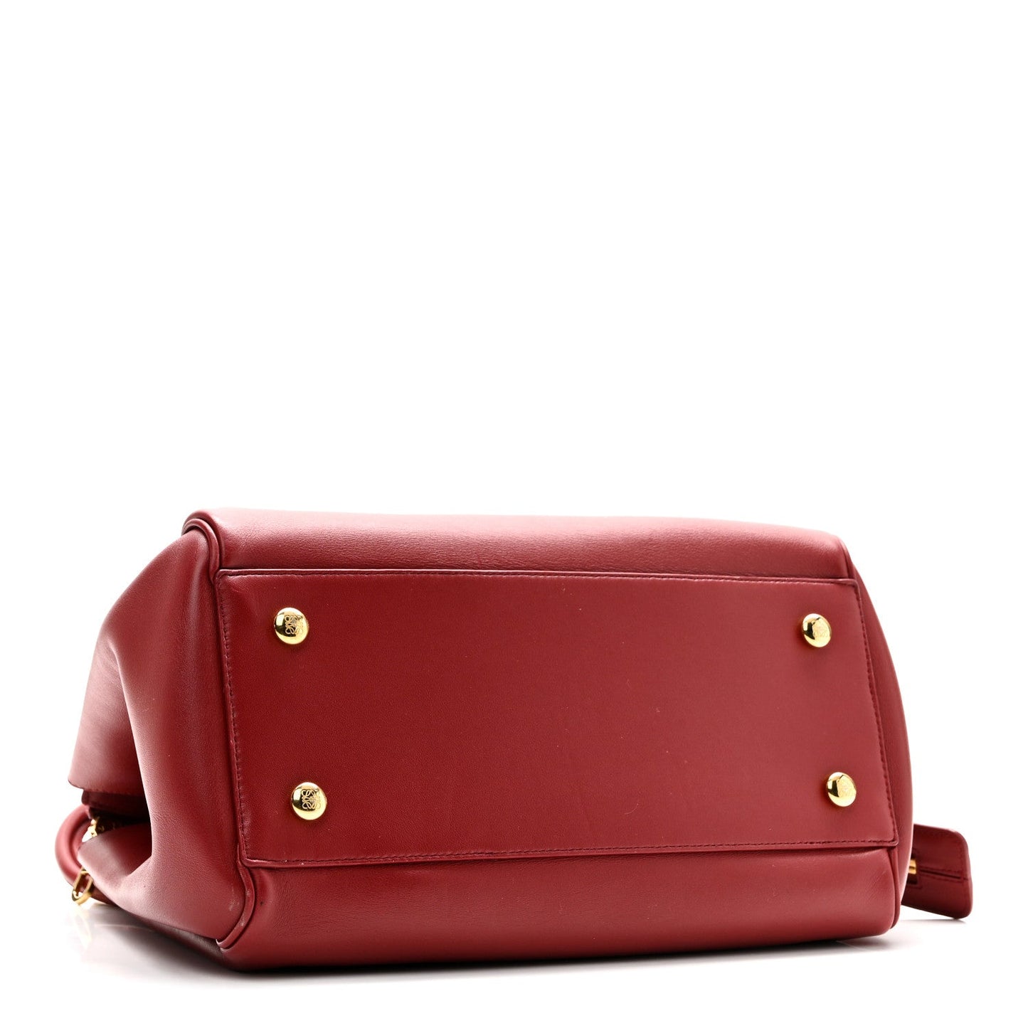 Supple Calfskin Medium Madrid Bag Dark Burgundy