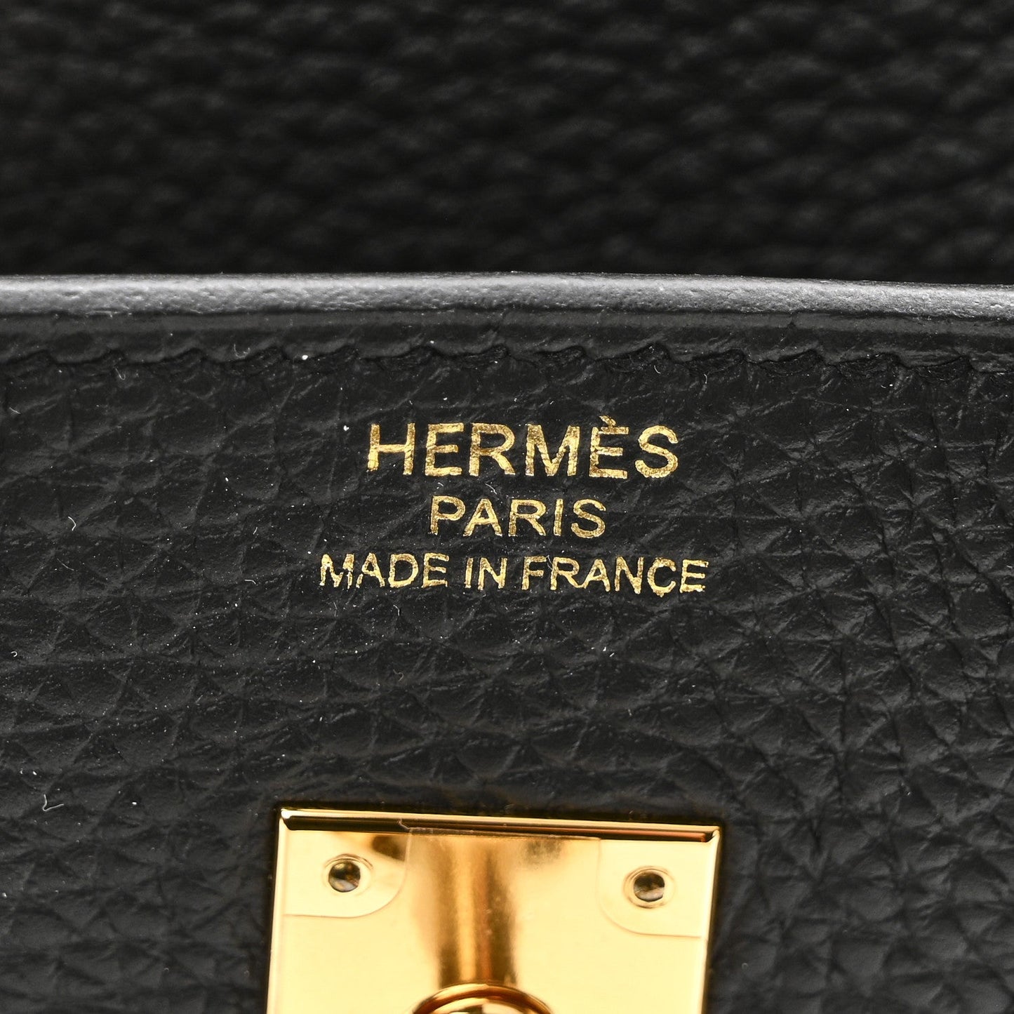 Togo Birkin 25 Black