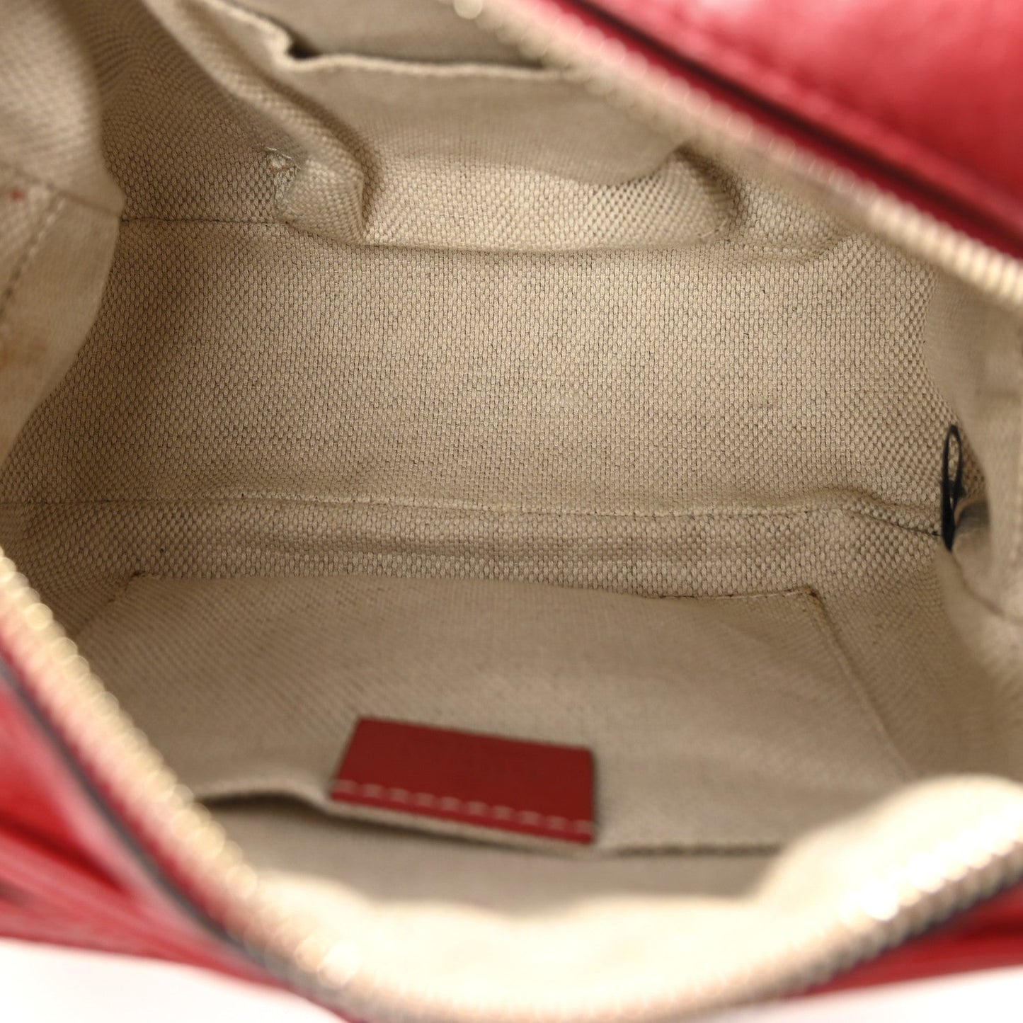 Pebbled Calfskin Small Soho Disco Bag Tabasco Red
