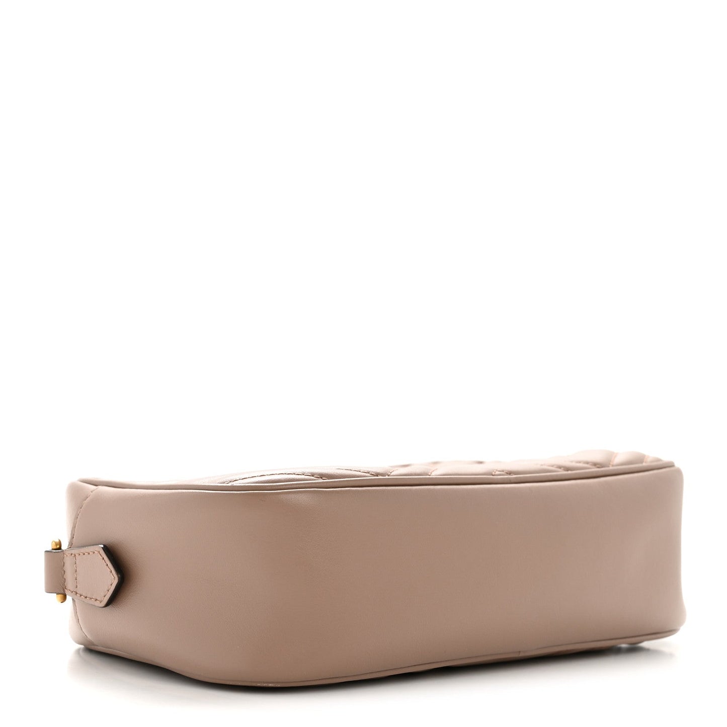 Calfskin Matelasse Small GG Marmont Chain Shoulder Bag Porcelain Rose