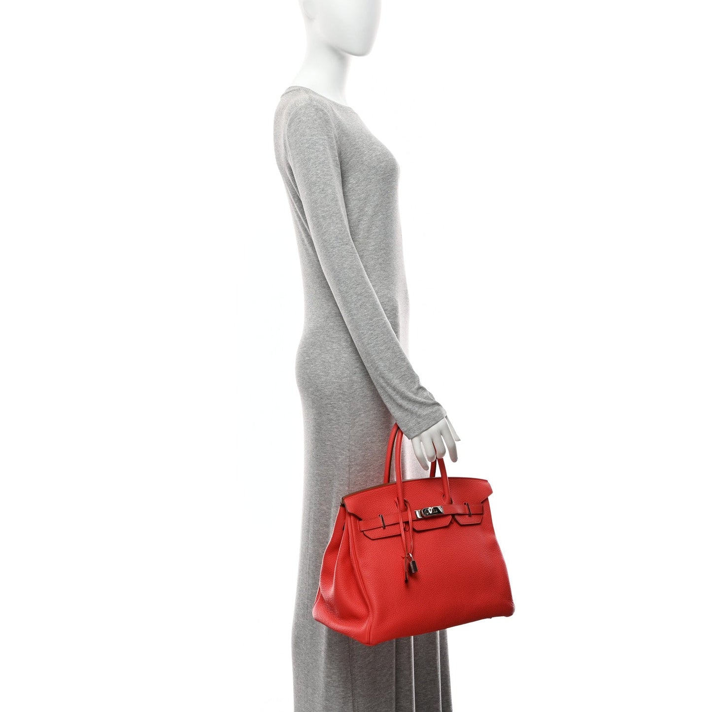 Togo BIRKIN 35 Rouge Pivoine