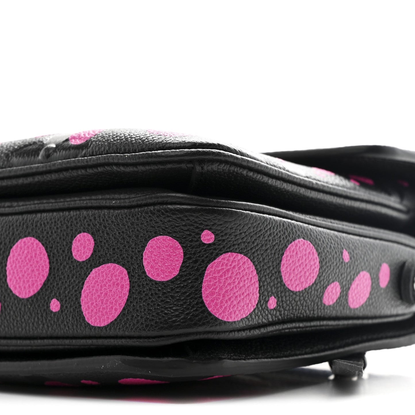 LV x YK Empreinte Monogram Giant Pochette Metis Black Fuchsia