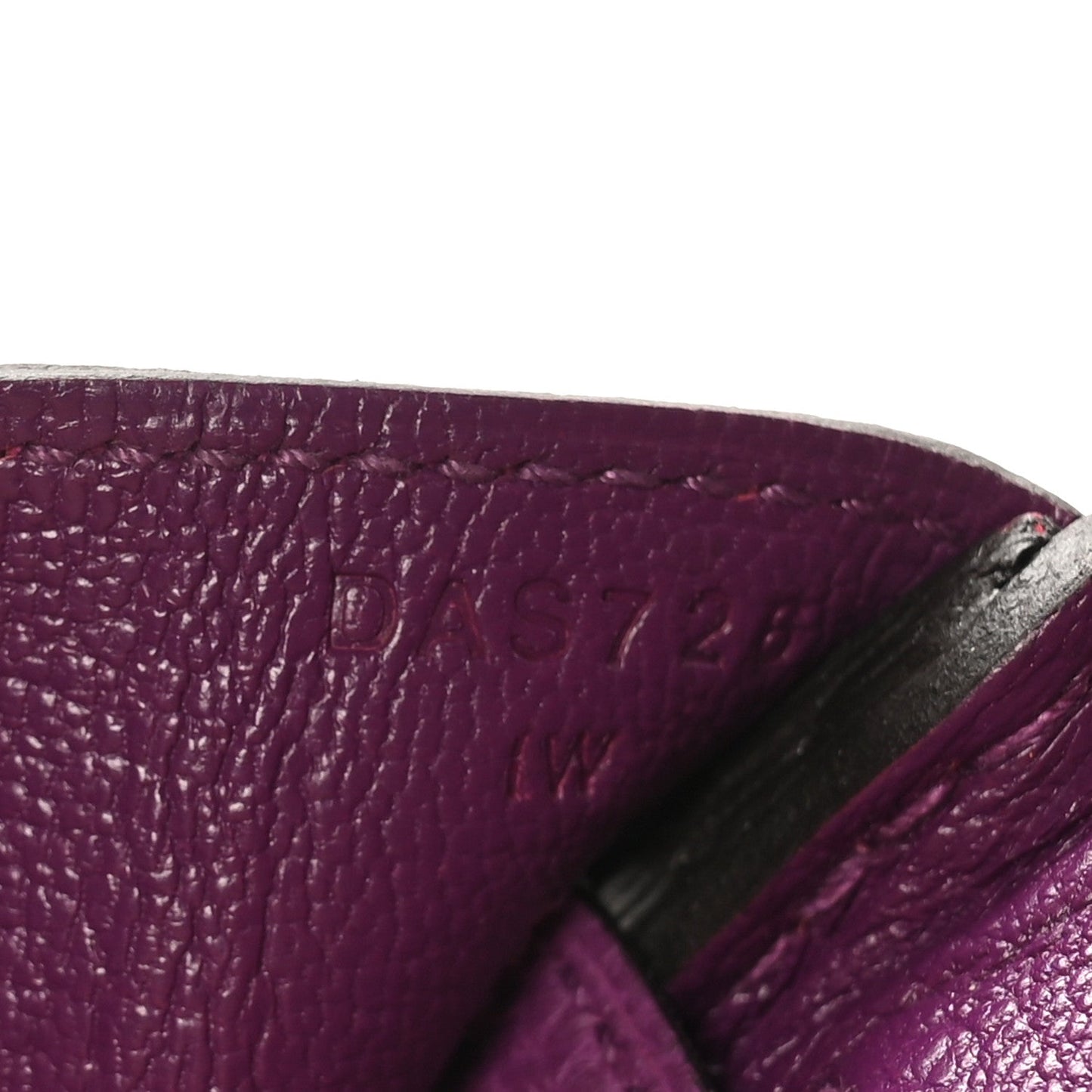 Togo Horseshoe Birkin 25 Rose Pourpre Cassis