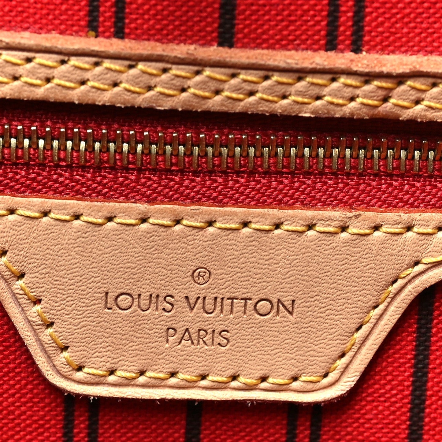 Monogram Neo Neverfull MM Cherry