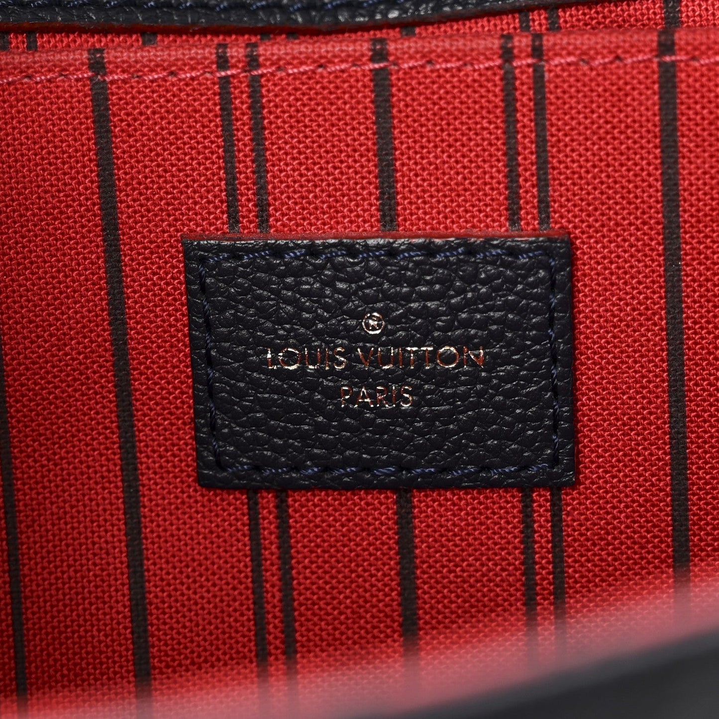 Empreinte Pochette Metis Marine Rouge