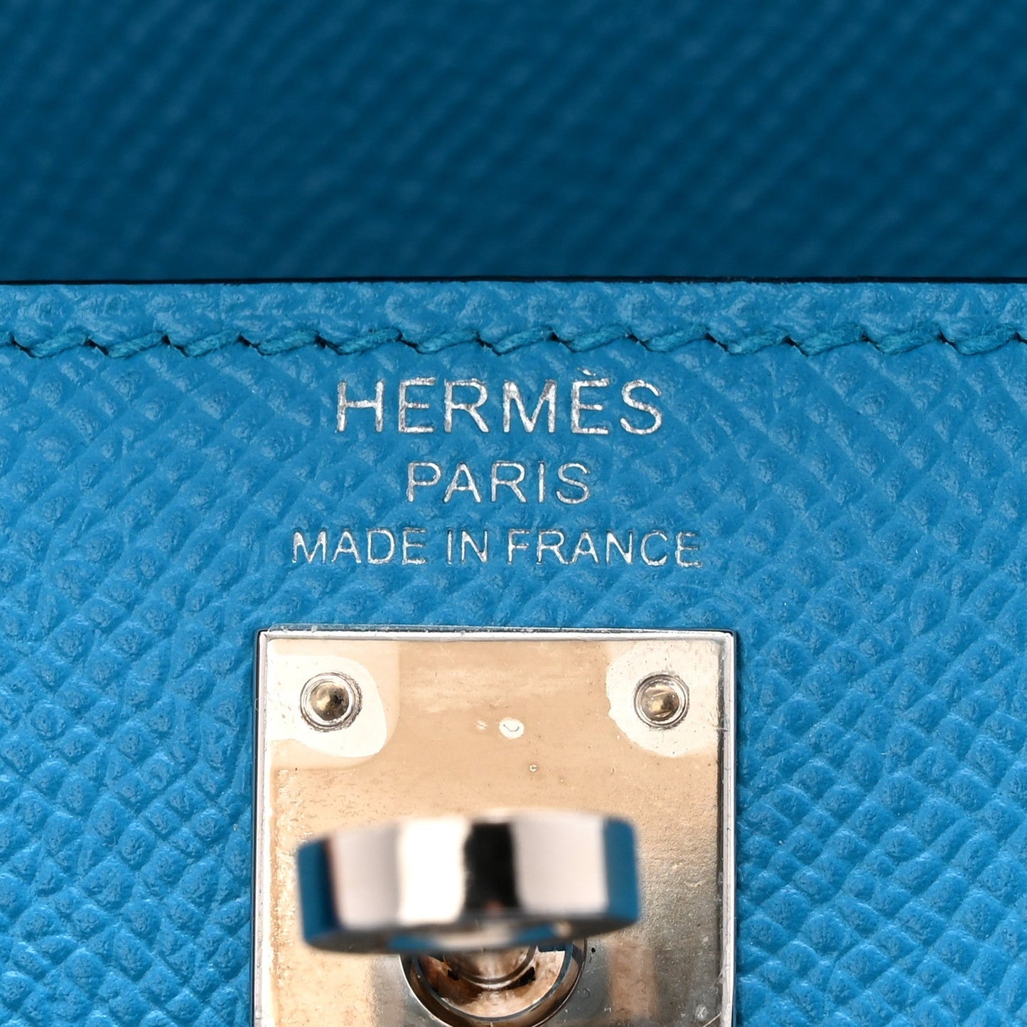 Epsom Kelly Sellier 25 Bleu Frida