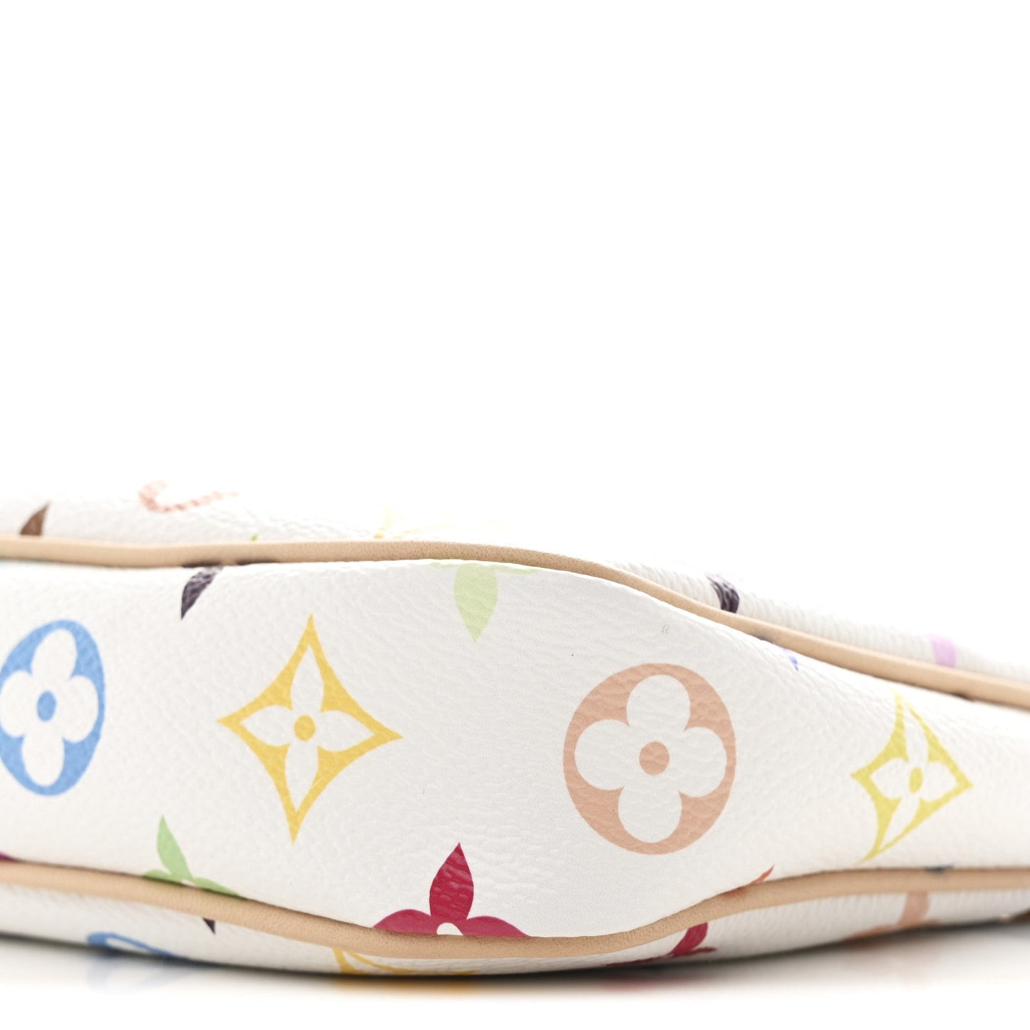 LV X TM Monogram Multicolor Pochette Accessories White