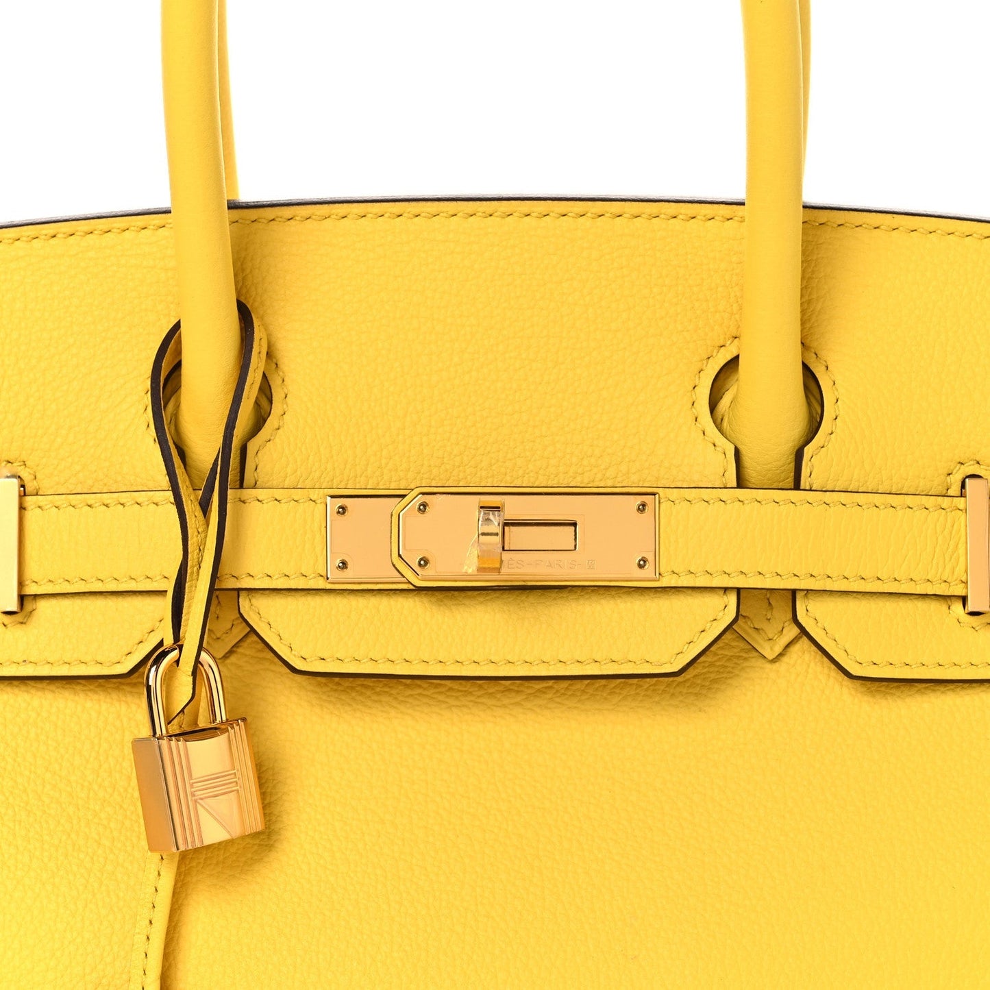 Togo Birkin 30 Jaune Citron
