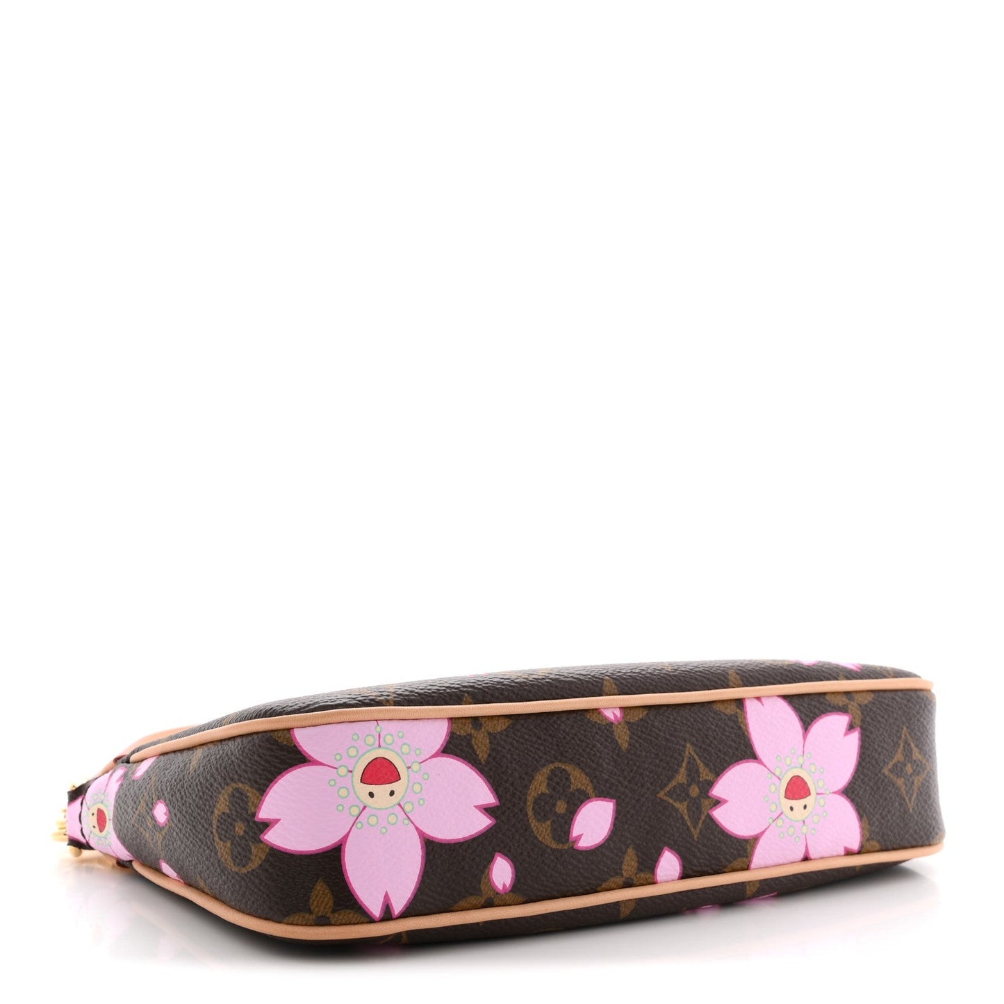 LV X TM Monogram Pochette Accessories Sakura Brown