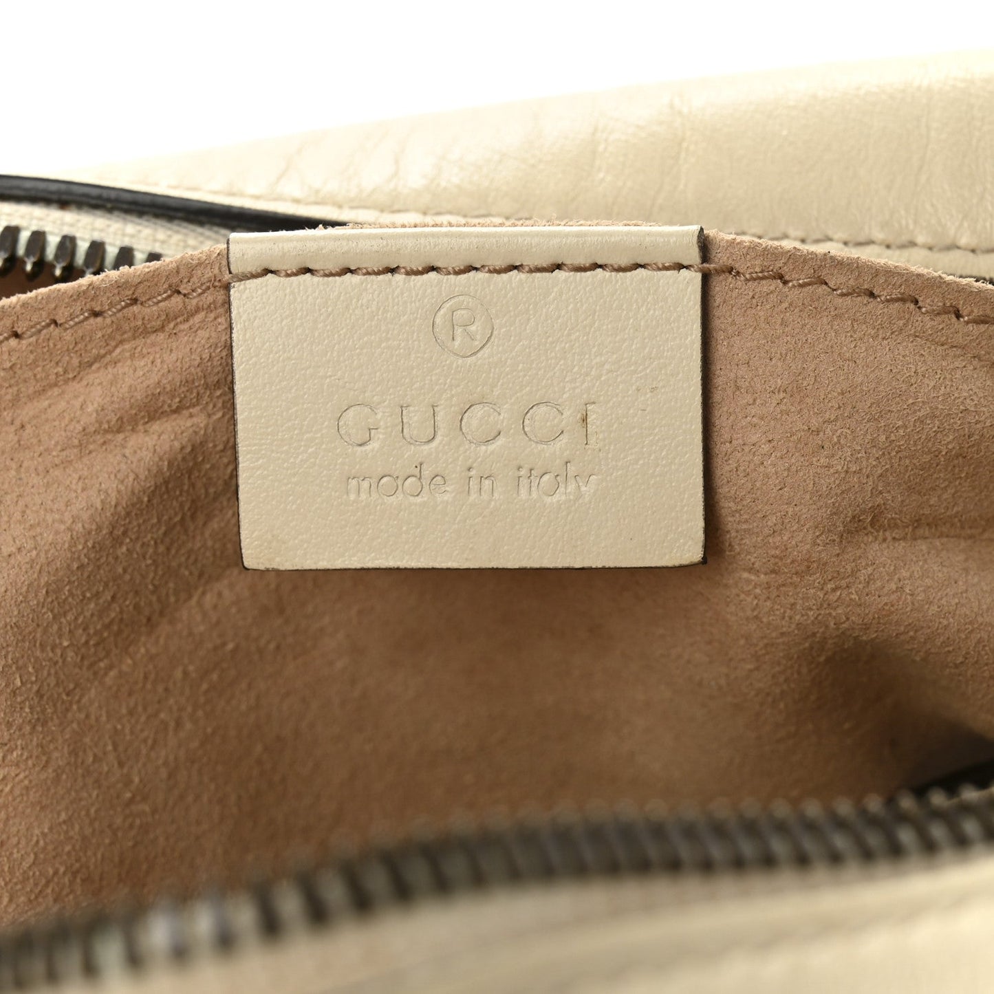 Calfskin Matelasse Small GG Marmont Chain Shoulder Bag White