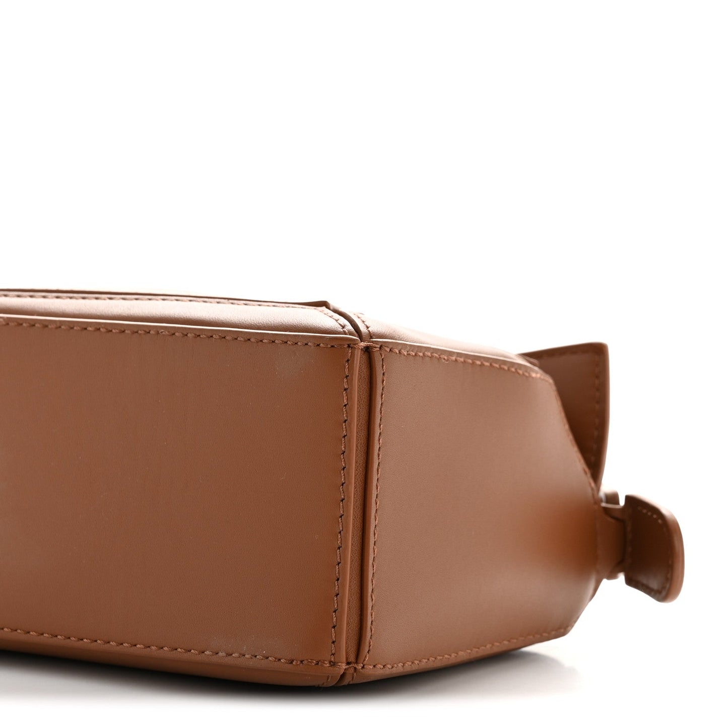 Satin Calfskin Mini Puzzle Bag Pecan
